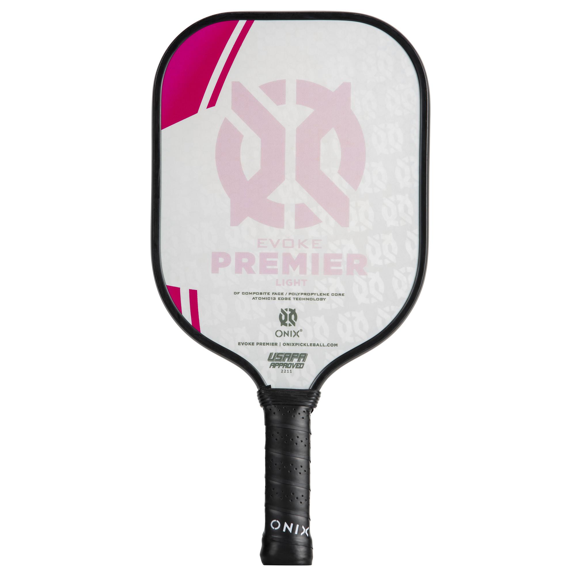ONIX - Evoke Premier, Light Weight Pickleball Paddle - Pink