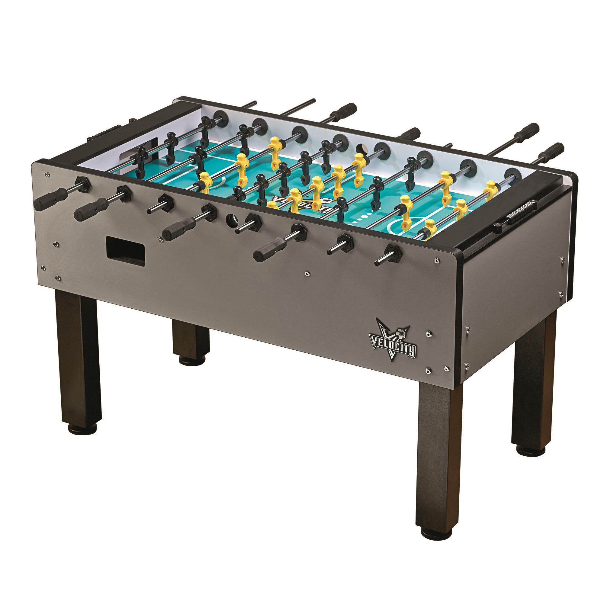 American Heritage - Velocity Foosball Table 3 Goalie - Silver