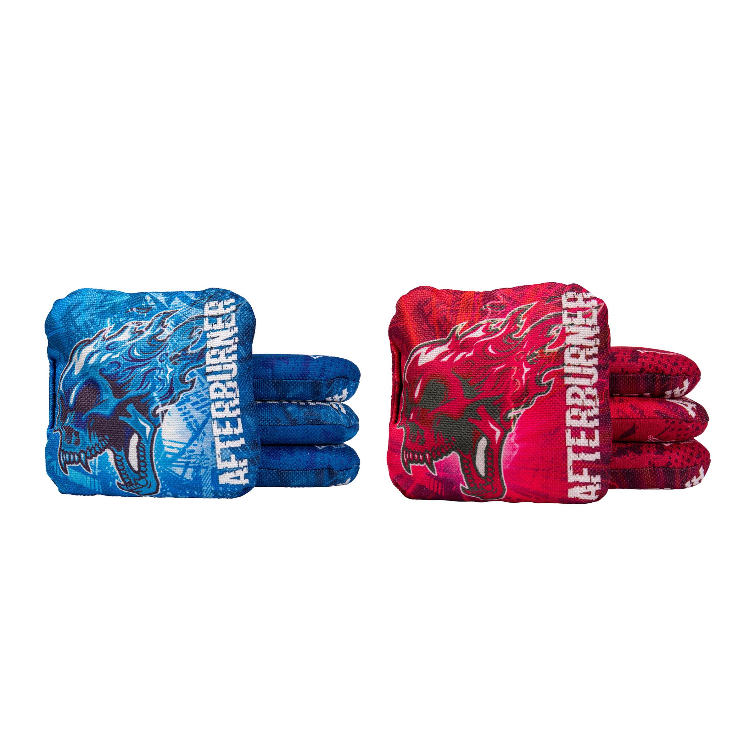 Victory Tailgate - ACL COMP Afterburner Cornhole Bags For 2 Players - (4) Blue & (4) Red