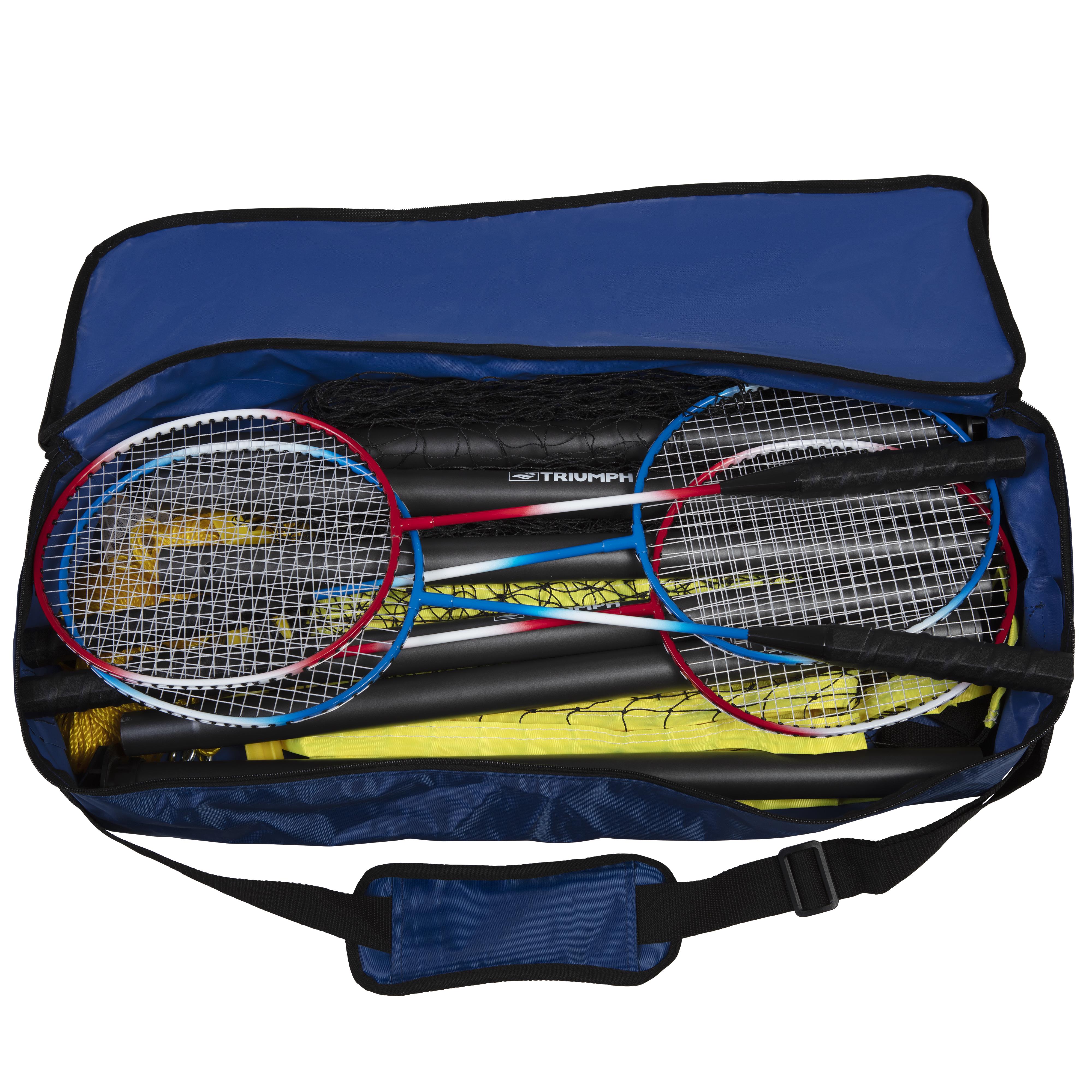 Triumph Sports - Competition Badminton Set W/Steel Poles