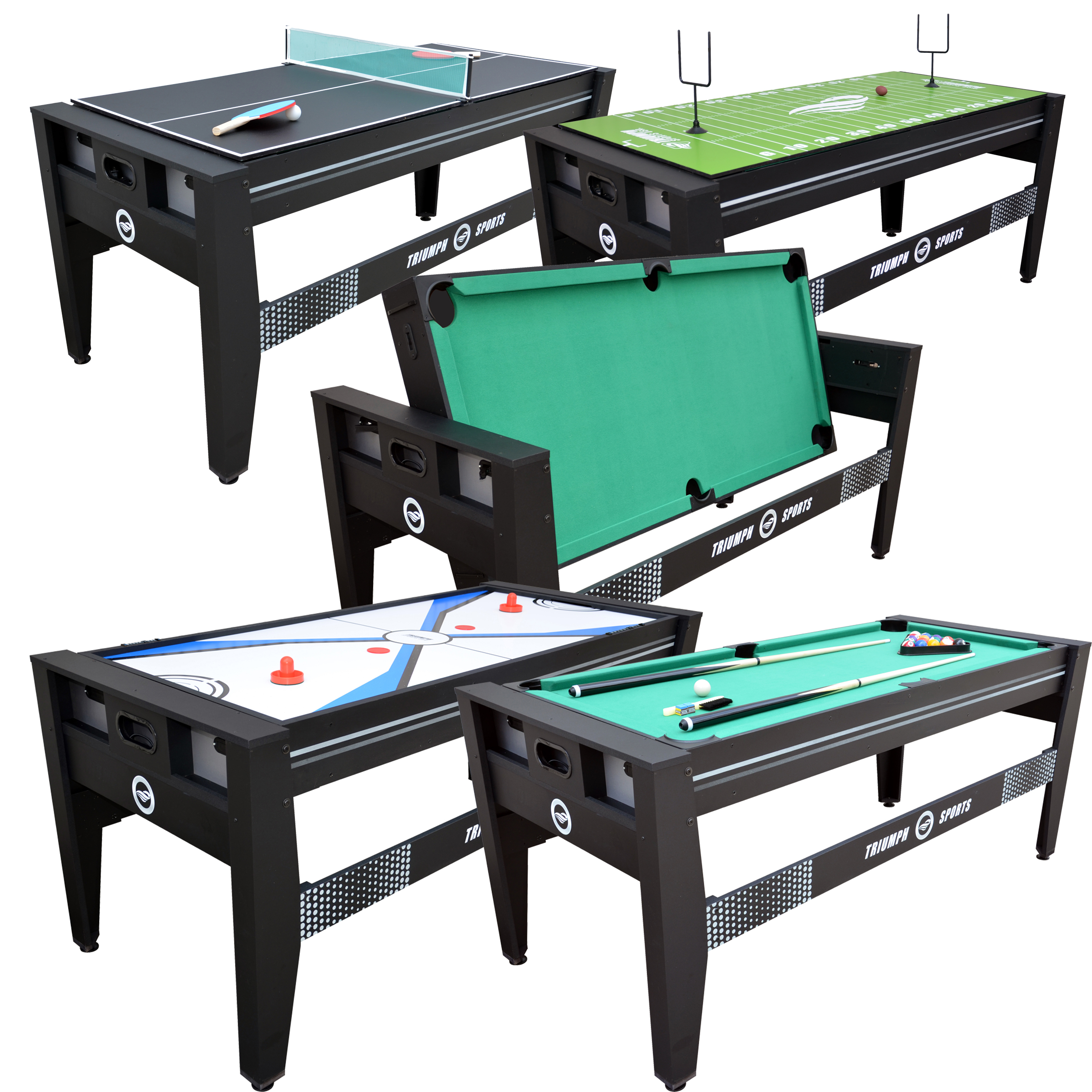 Triumph Sports - 72-Inch 4 In 1 Rotating Table