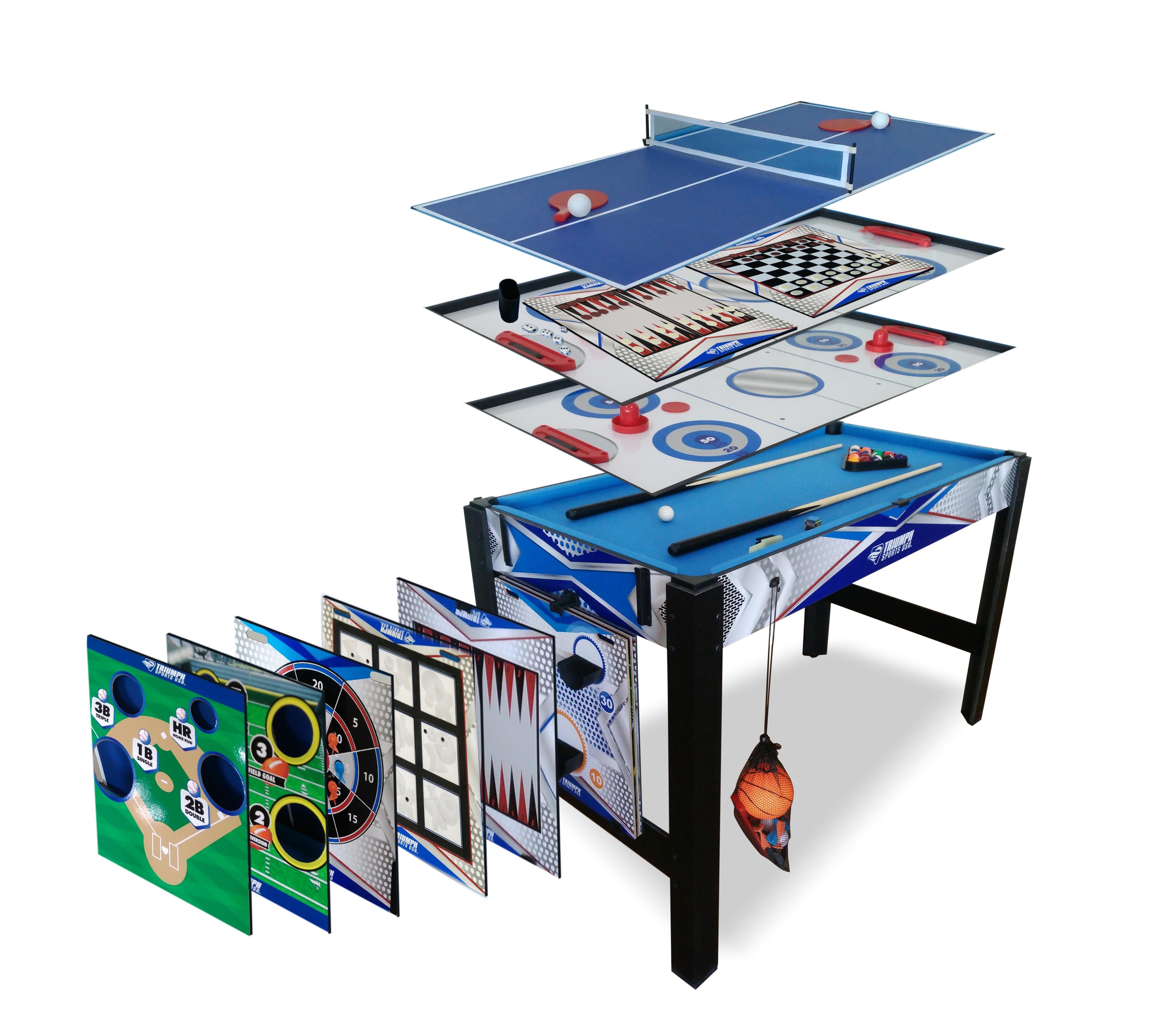 Triumph Sports - 48-Inch 13-in-1 Multi Game Table