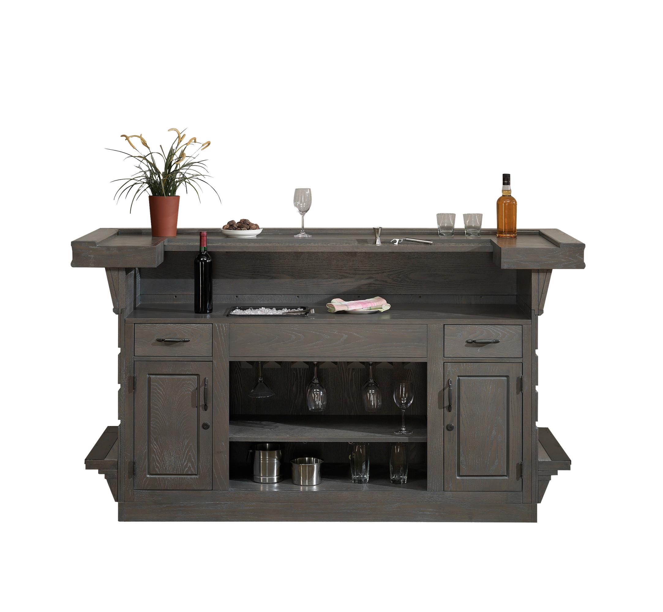 American Heritage - Caliente Home Bar - Glacier