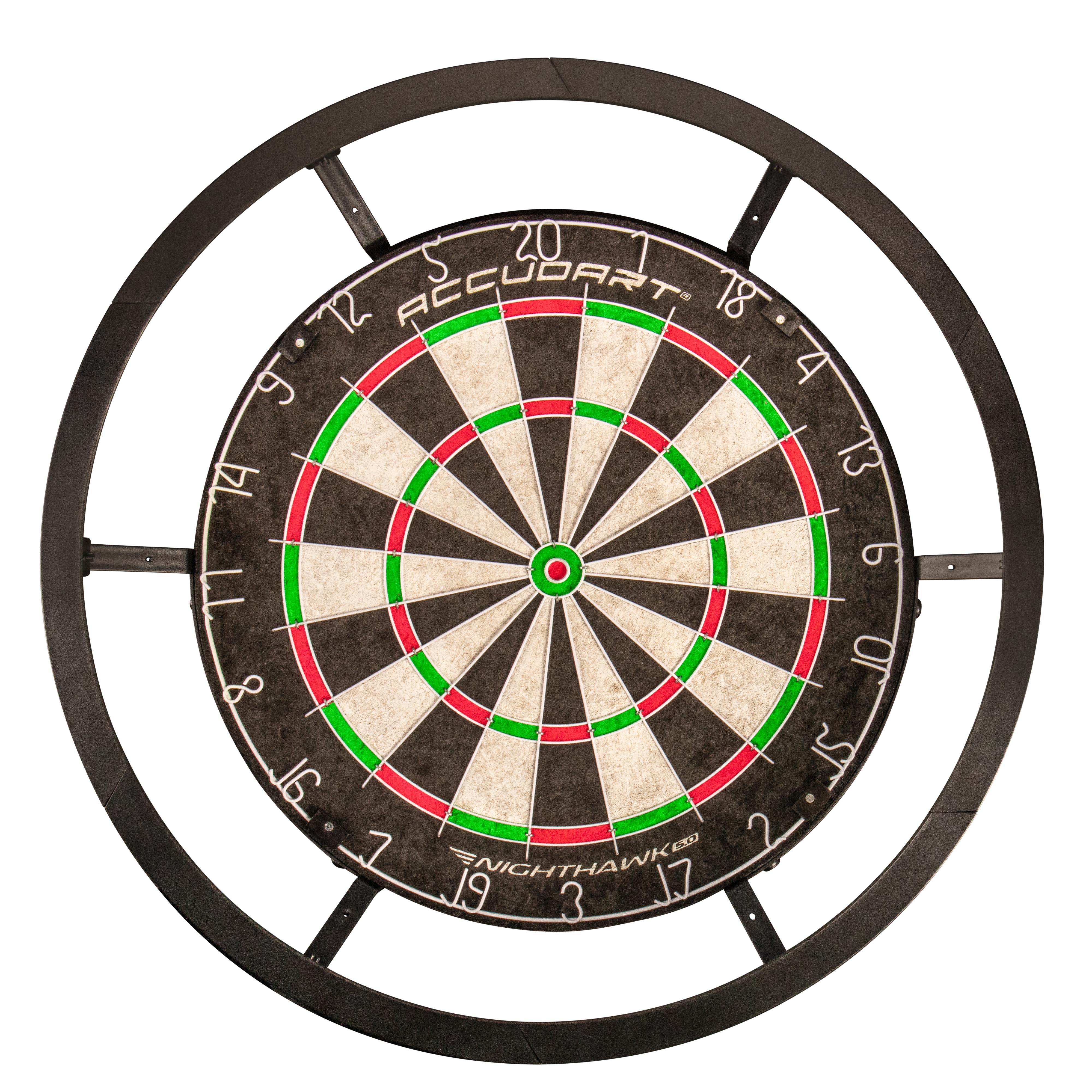 Accudart - Nighthawk 2-in-1 LED/Blacklight Dartboard Set