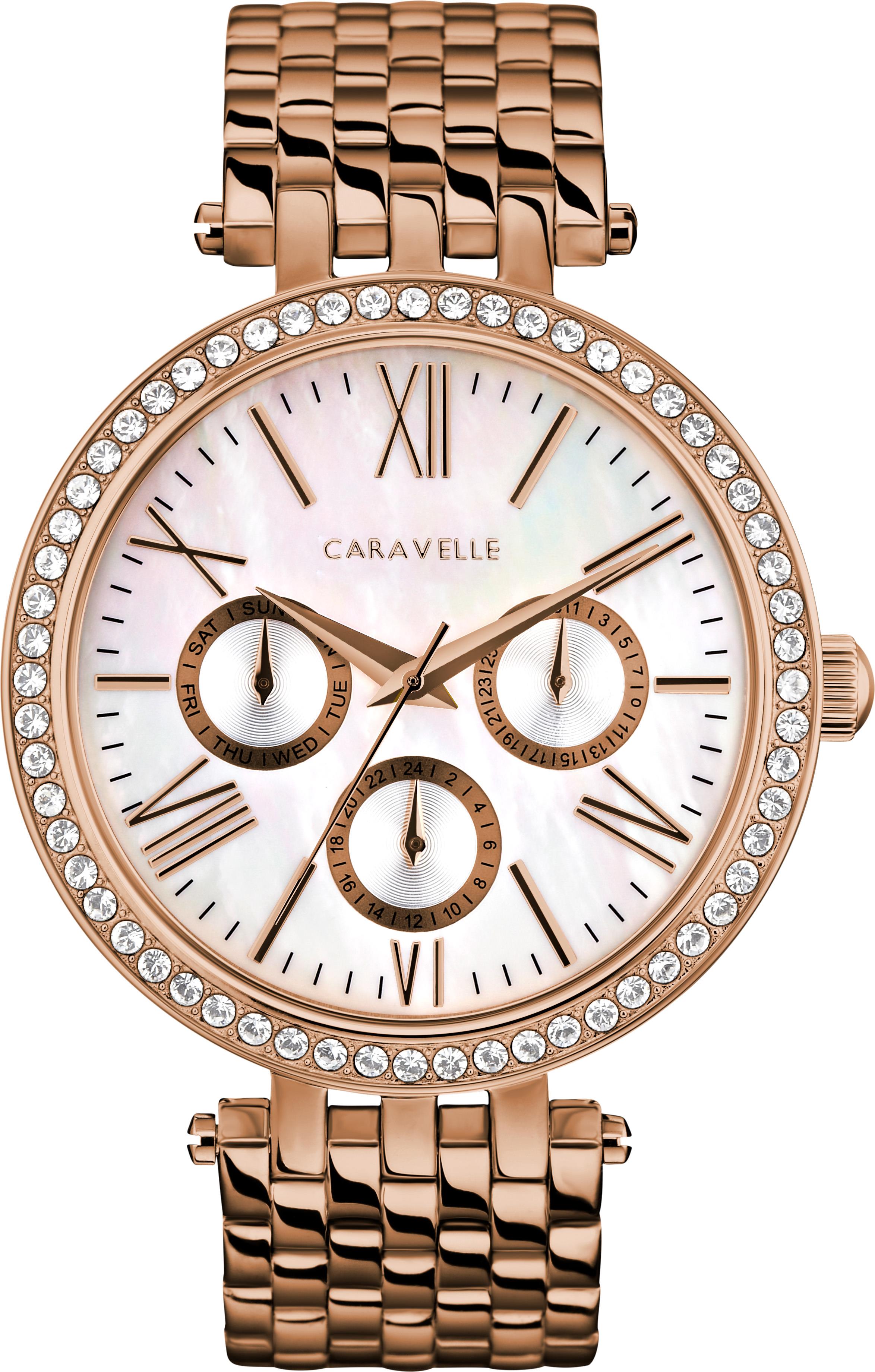 Ladies Chronograph Rose-gold Bracelet