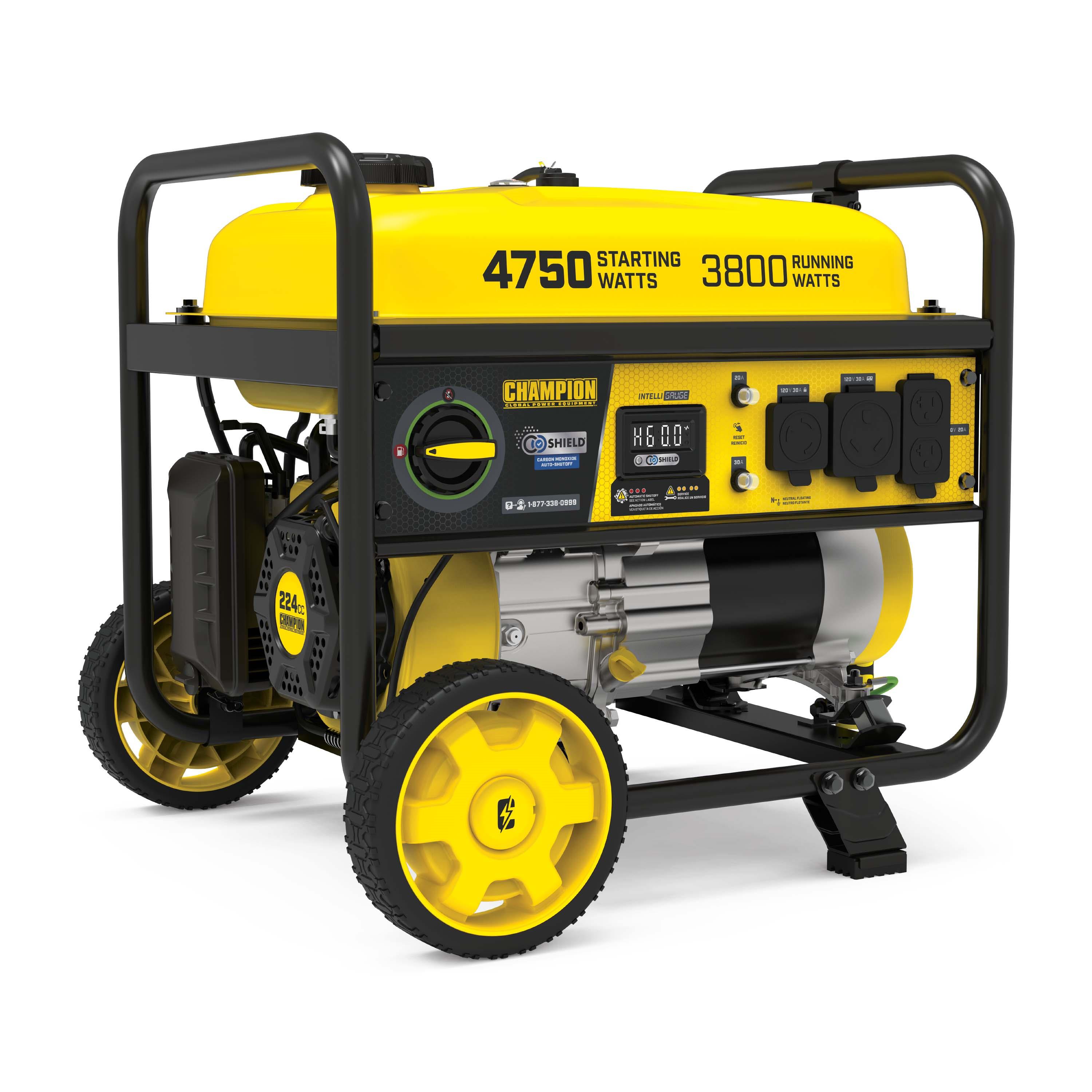 3800 Watt Generator W/CO Shield