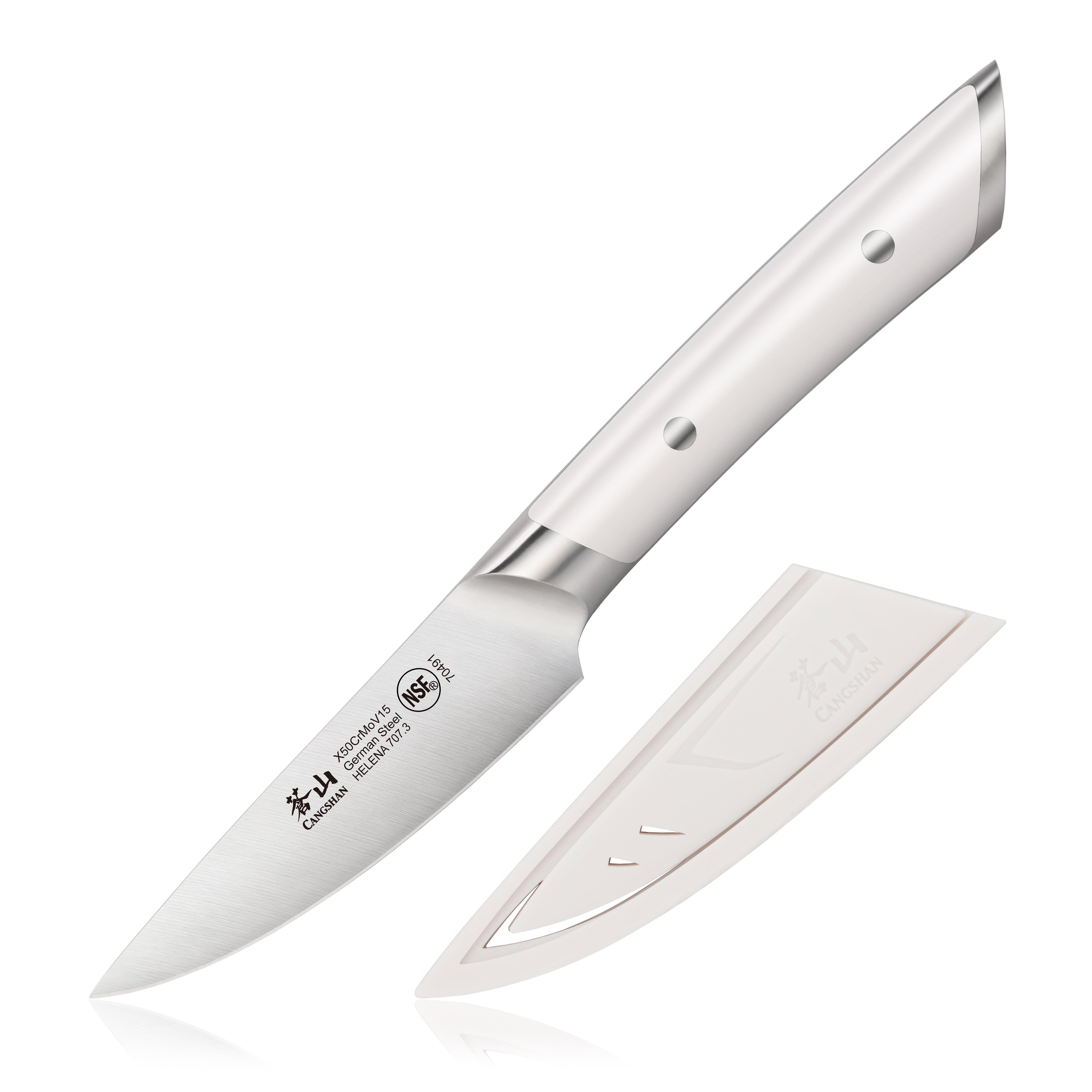 3.5-Inch Helena Paring Knife - White