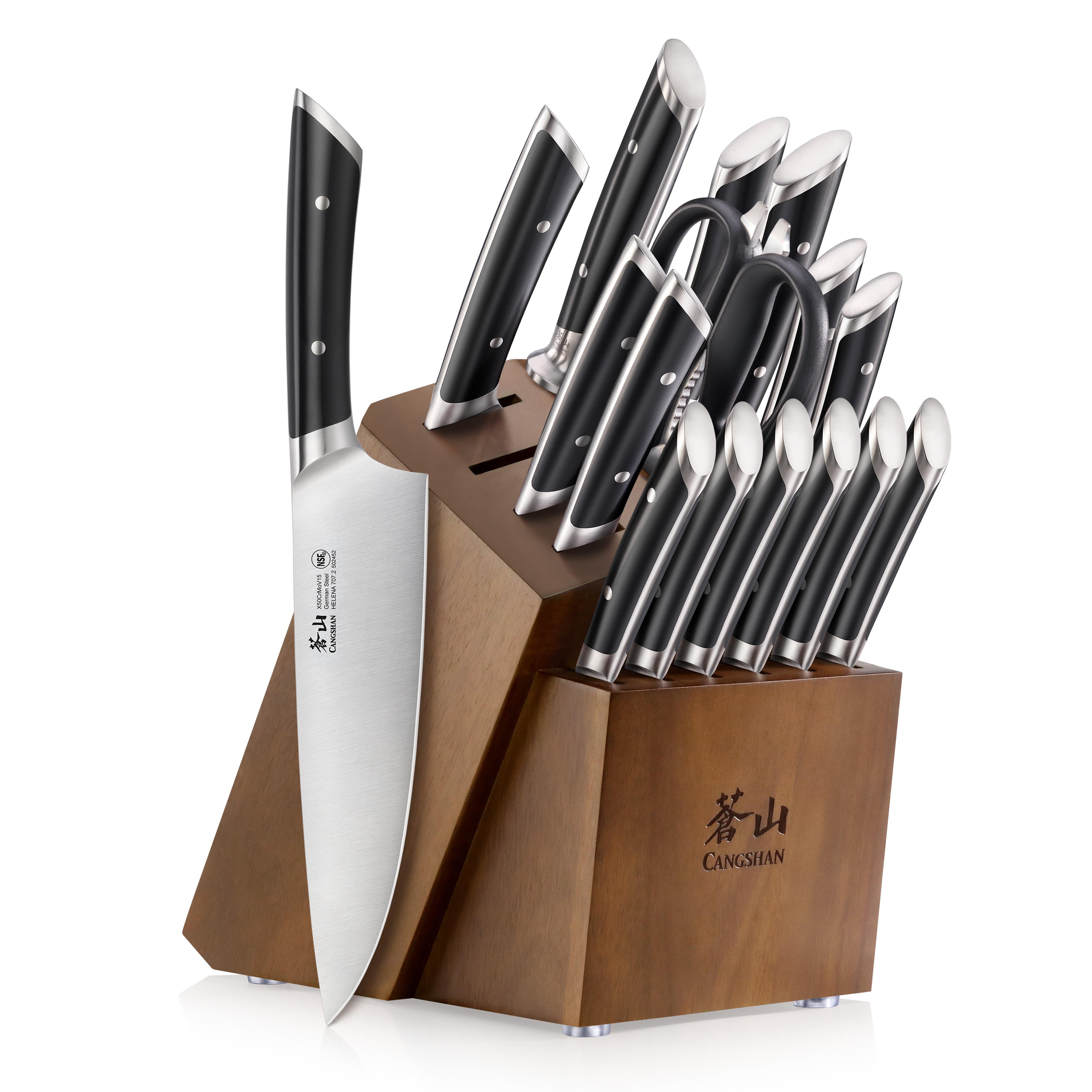 17-Piece Helena Series Knife Block Set