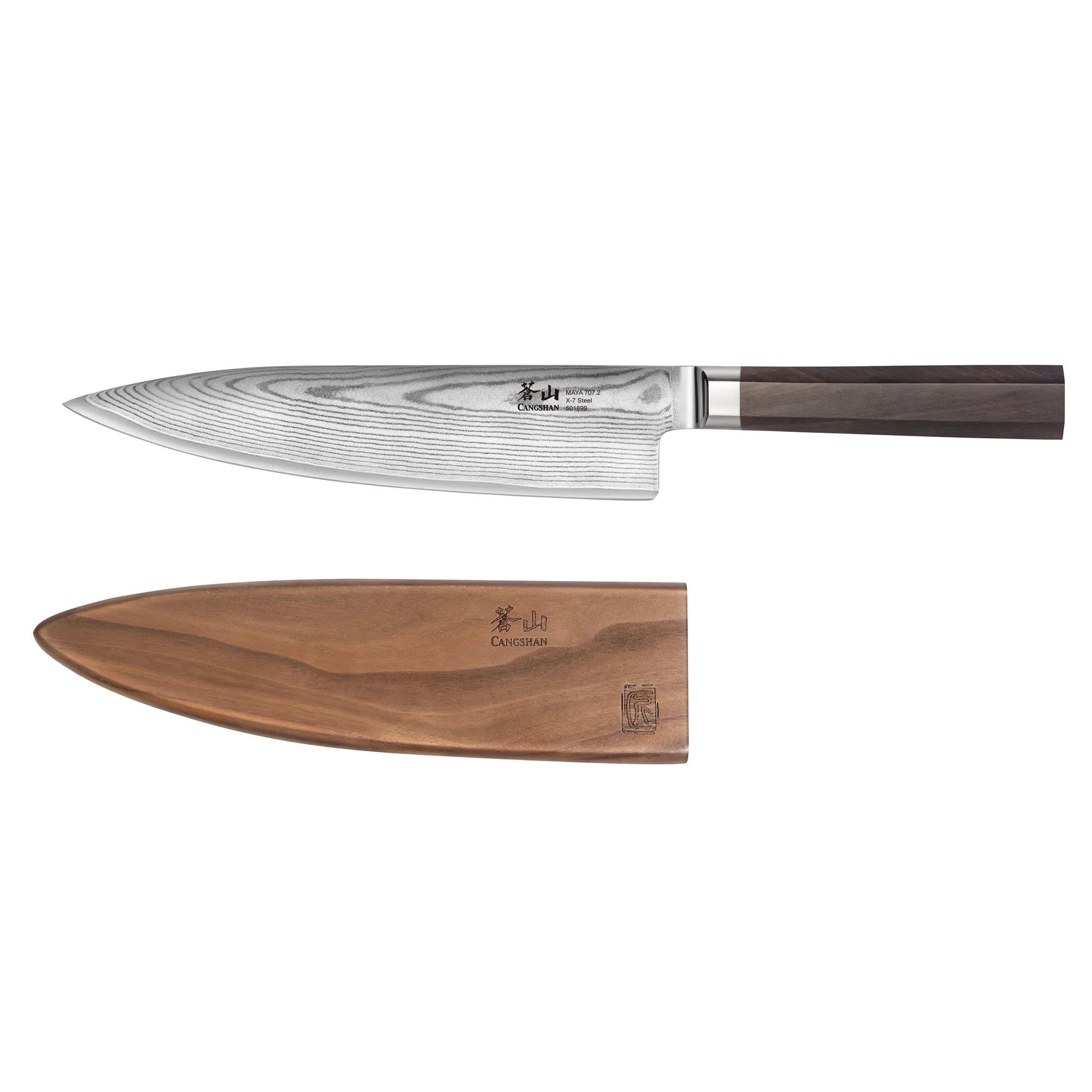 8-Inch Maya Series Chef's Knife W/Sheath