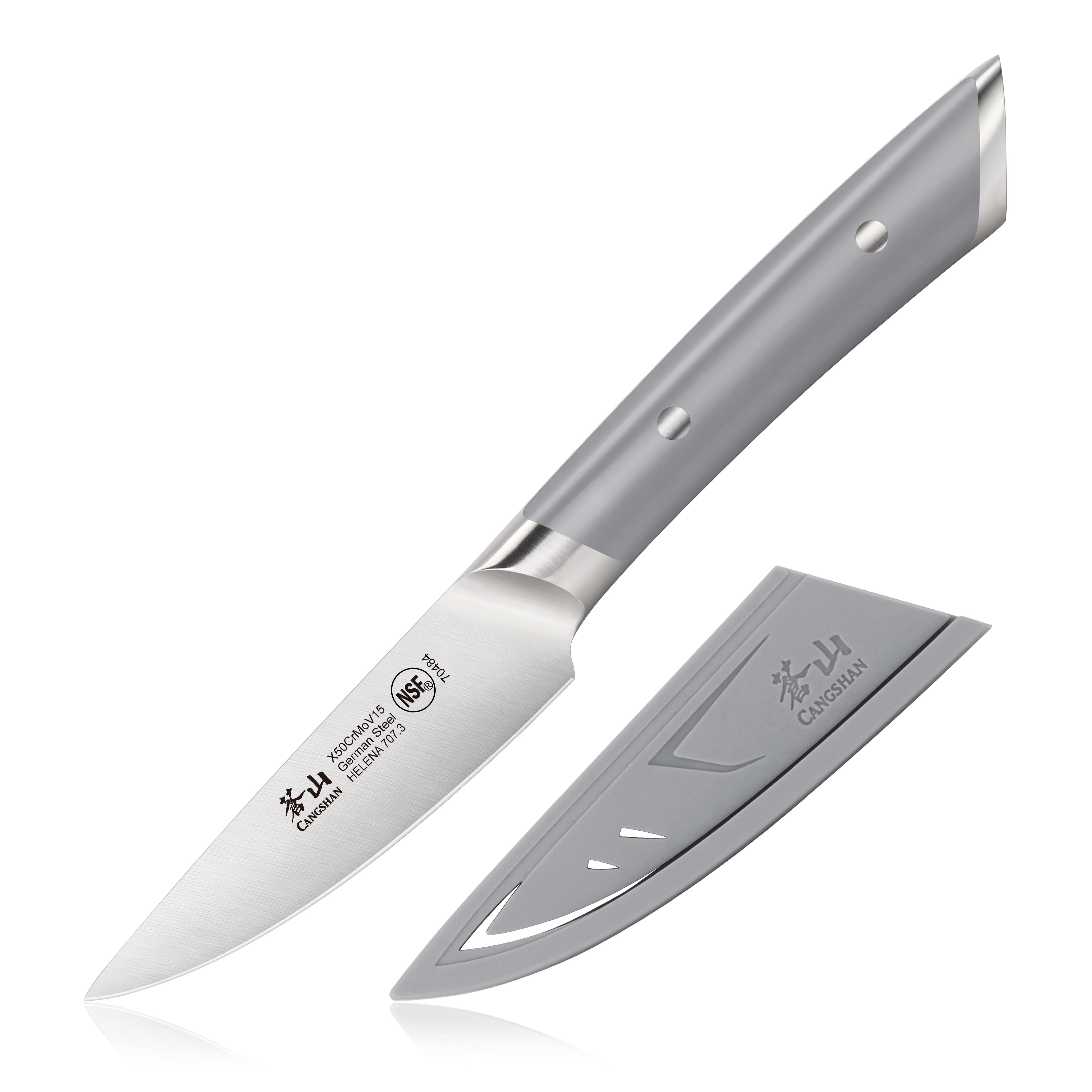 3.5-Inch Helena Paring Knife - Gray