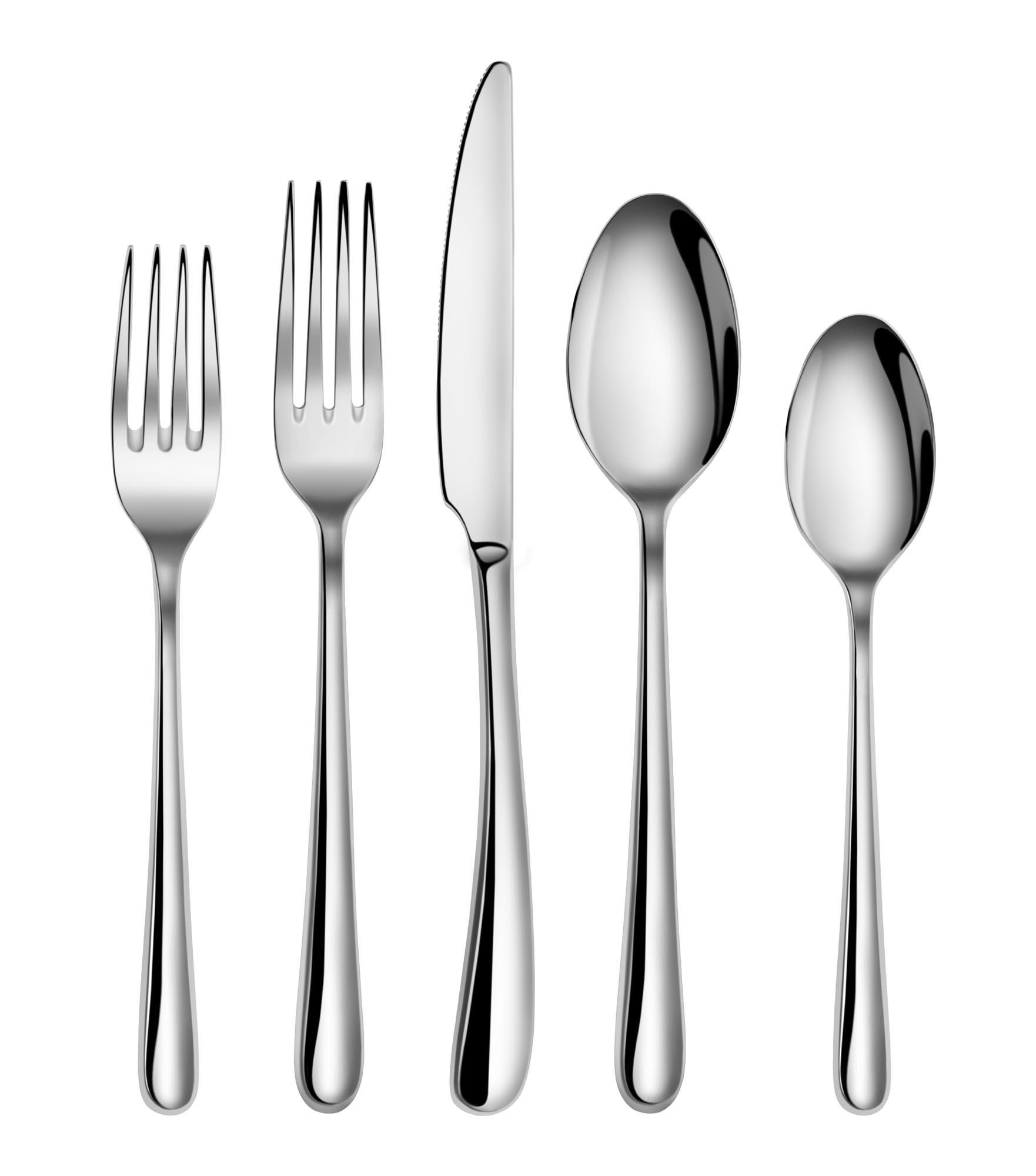 20-Piece Rain II Flatware Set
