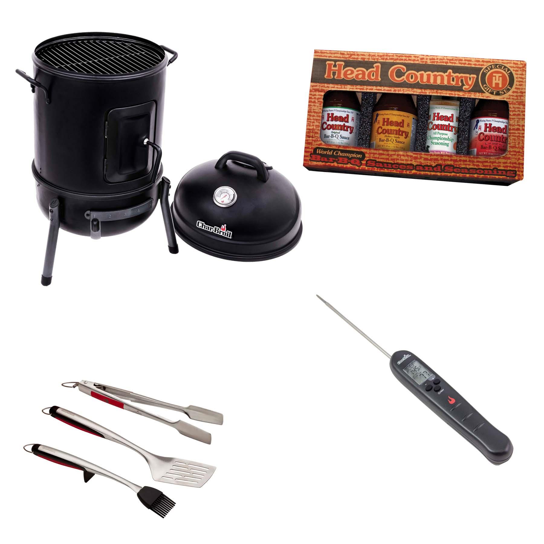 Char-Broil Bullet Smoker Package