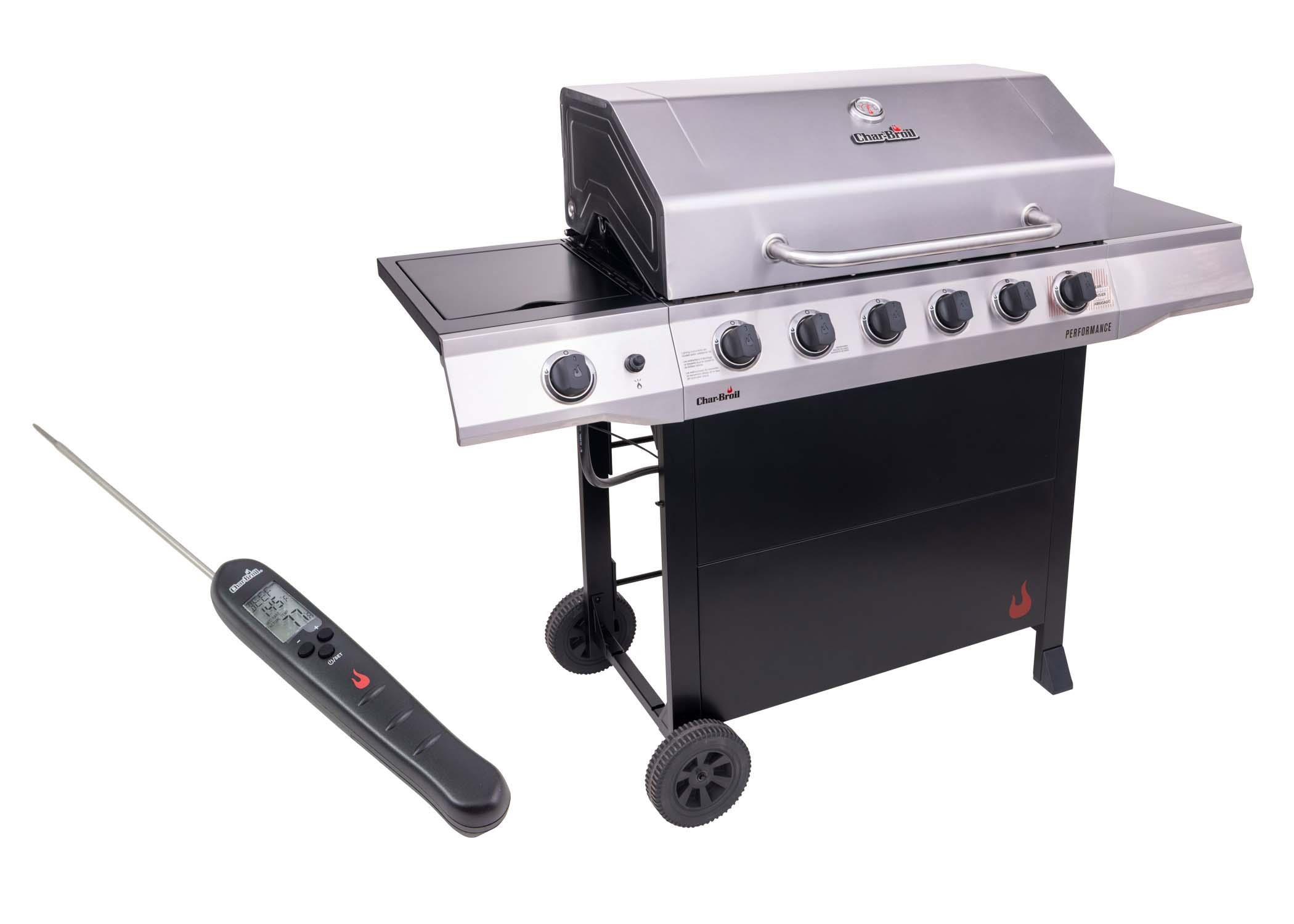 Performance 6 Burner Grill And Thermometer Package