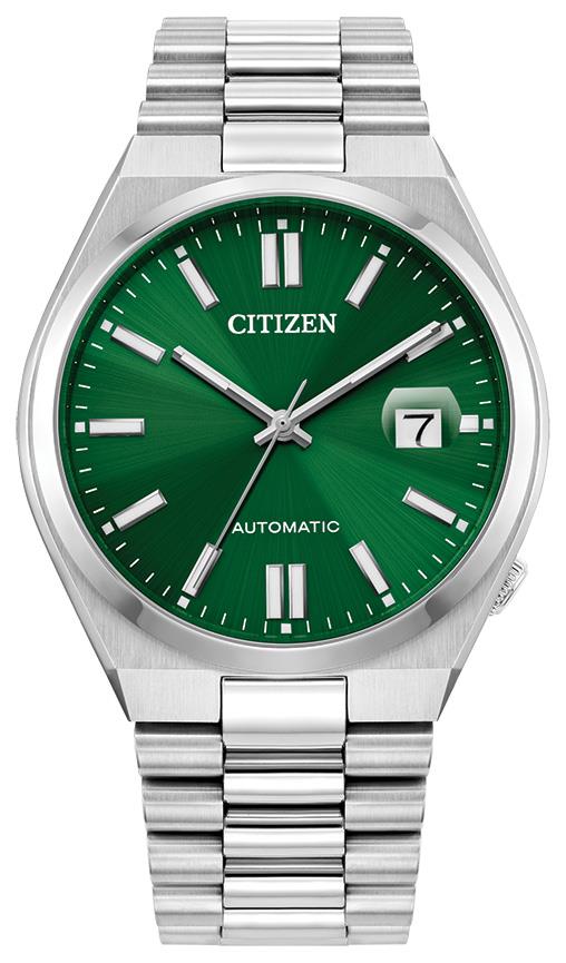 Men's Tsuyosa Automatic Watch, Green Dial