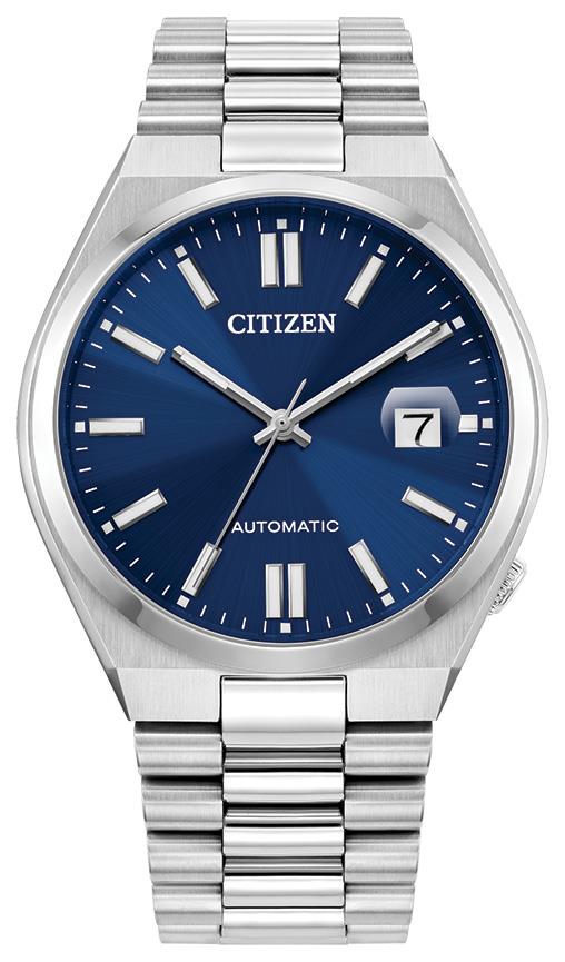 Men's Tsuyosa Automatic Watch, Blue Dial
