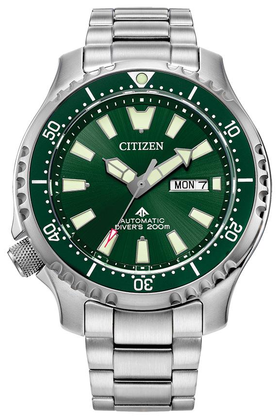 Men's Promaster Dive Automatic Watch, Stainless Steel Bracelet Green Dial
