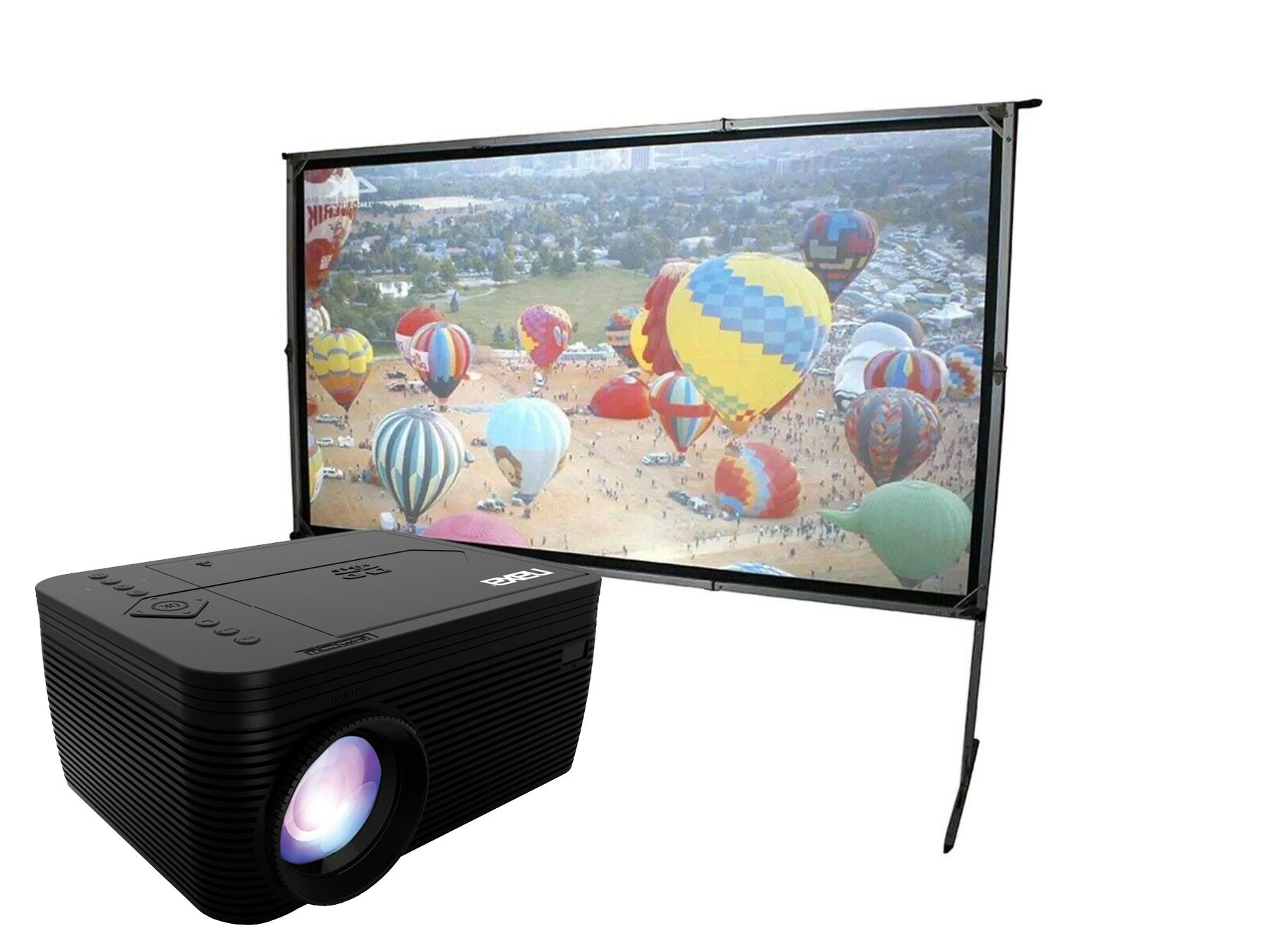 Naxa Projector W/ Dvd Player + 100