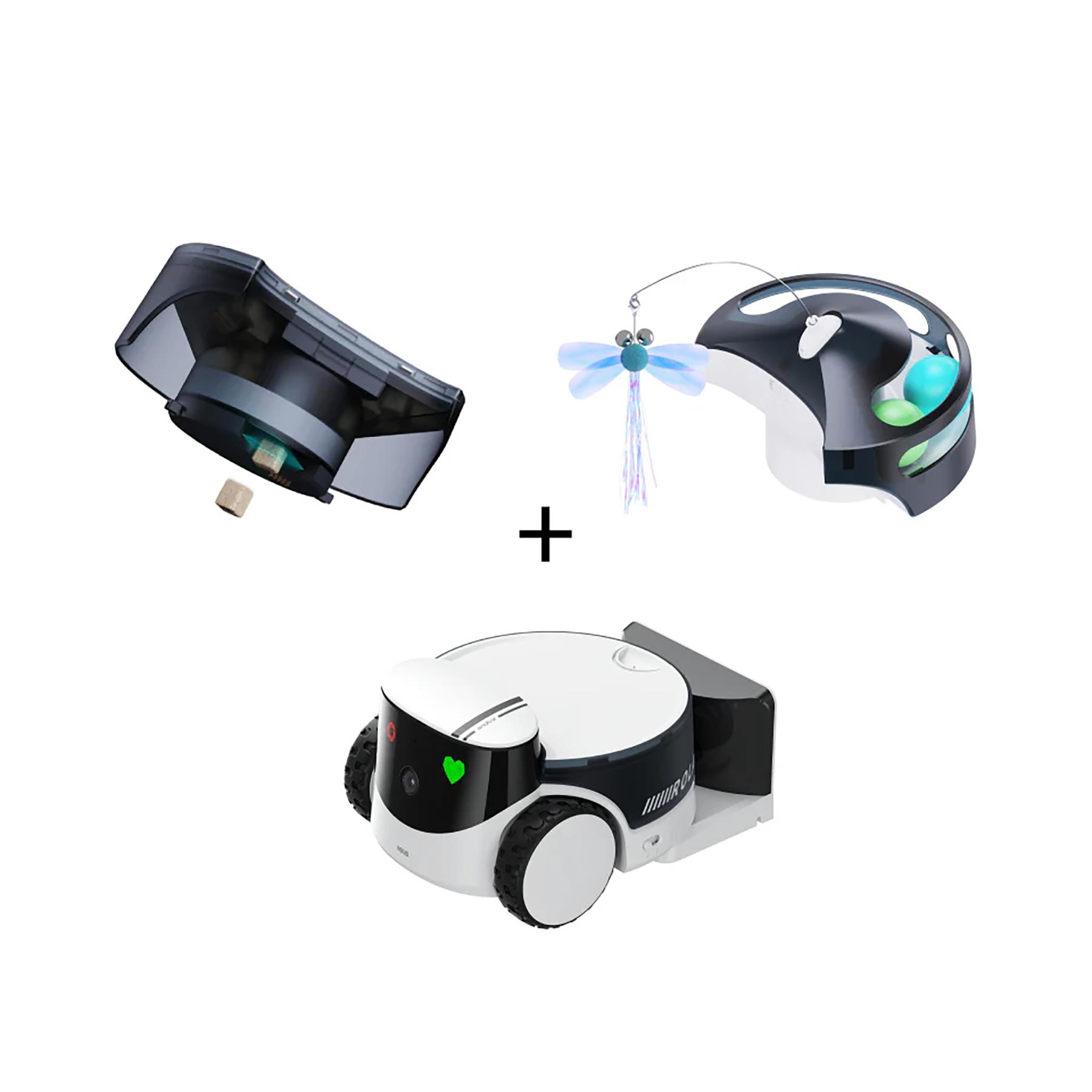 Enabot ROLA PetPal Companion Robot SmartPet Bundle
