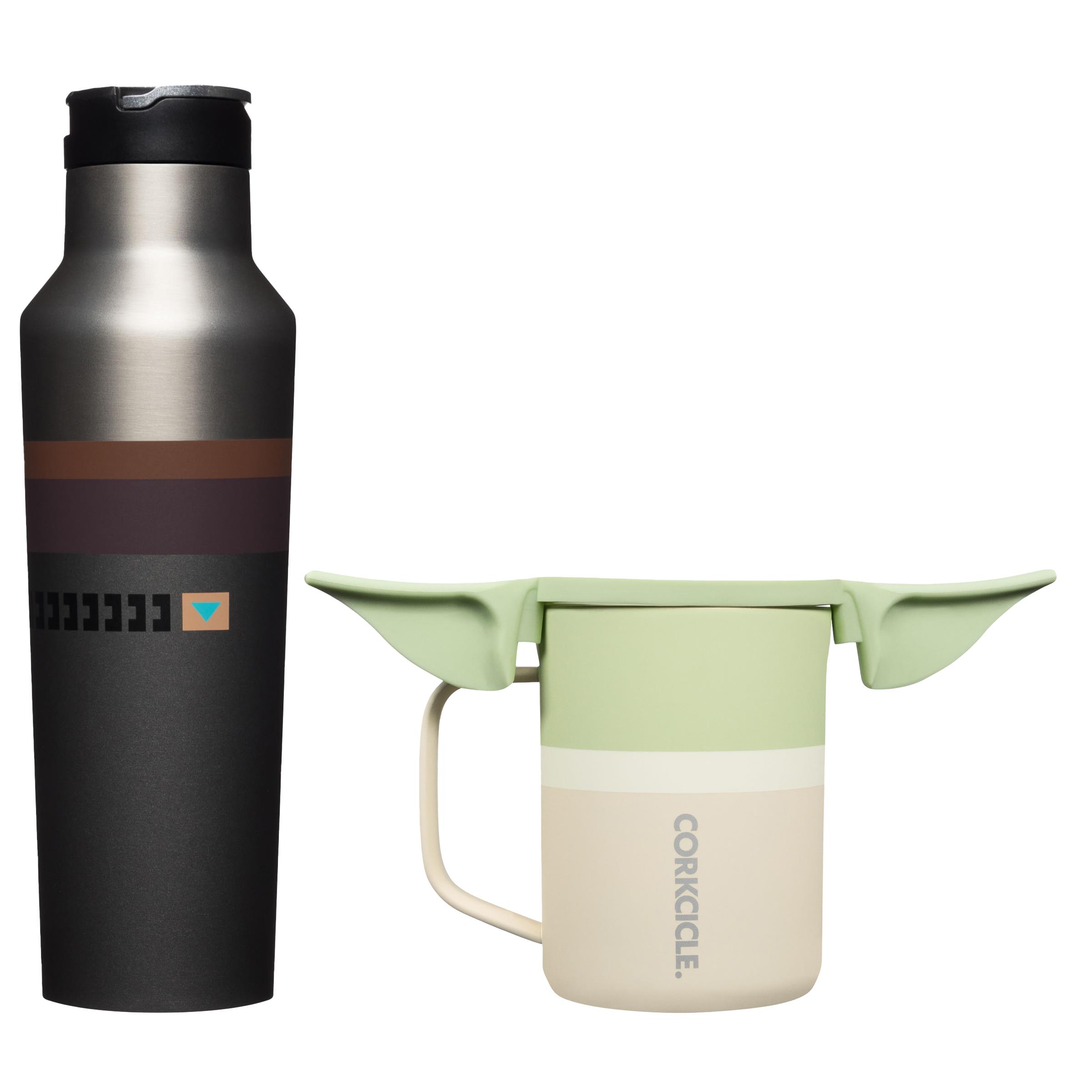 STAR WARS 20oz Sport Canteen & 16oz Mug - Mandalorian/Grogu