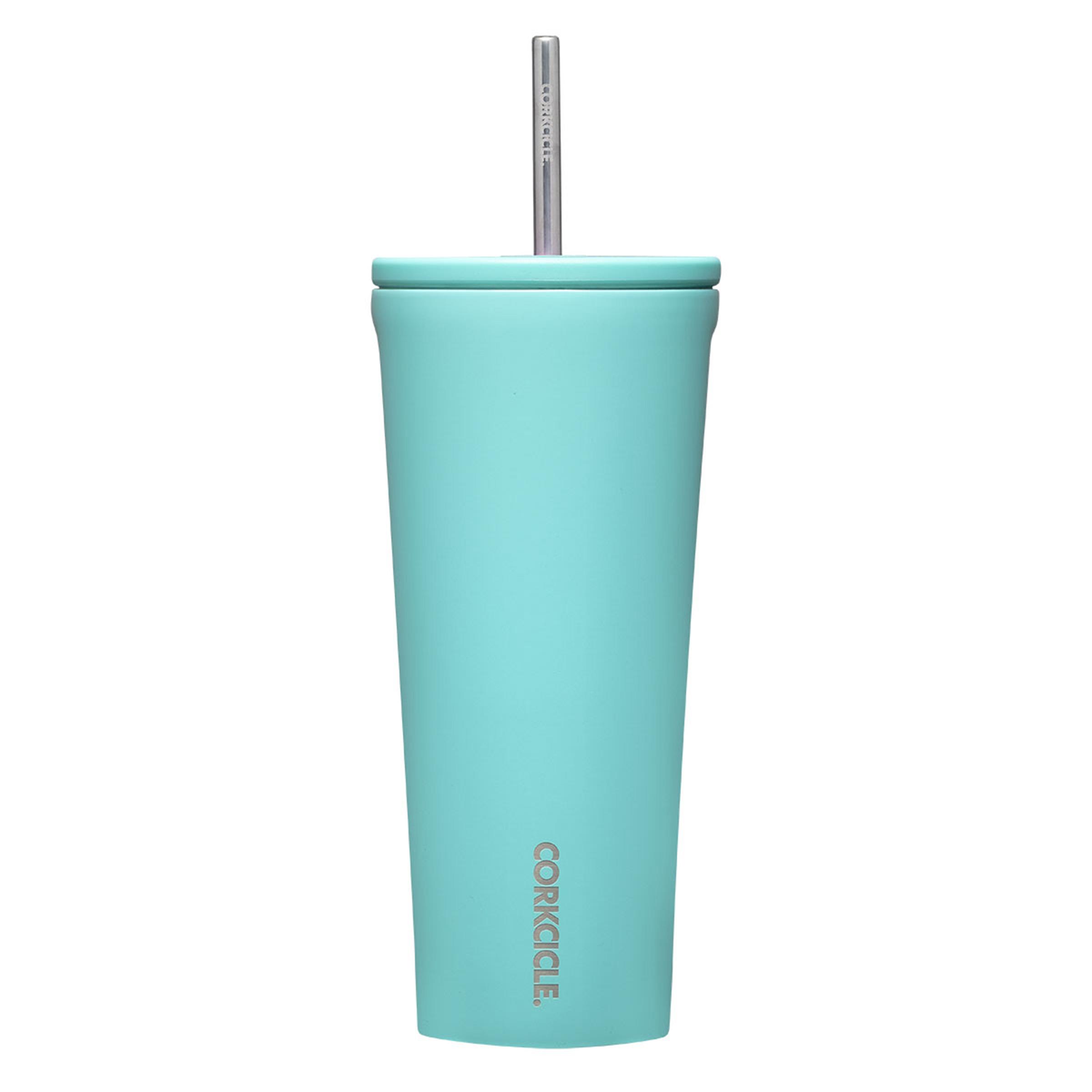 24oz Cold Cup - Gloss Turquoise