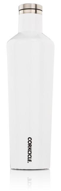 25oz Canteen - Gloss White