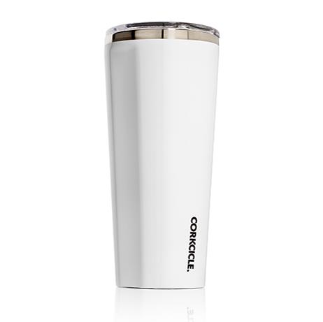 24oz Tumbler - Gloss White