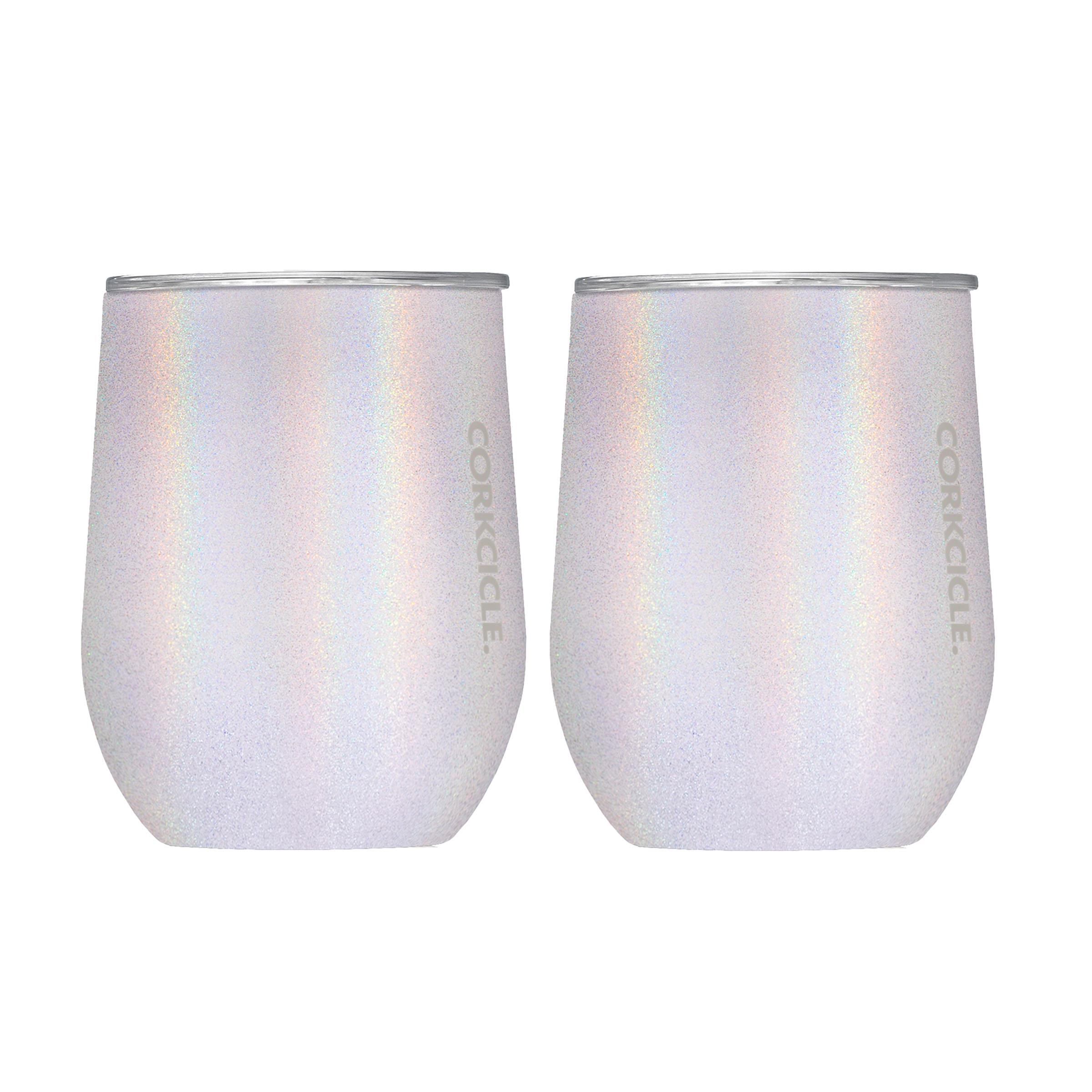 12oz Stemless Wine Cup - Sparkle Unicorn Magic, 2 Pack