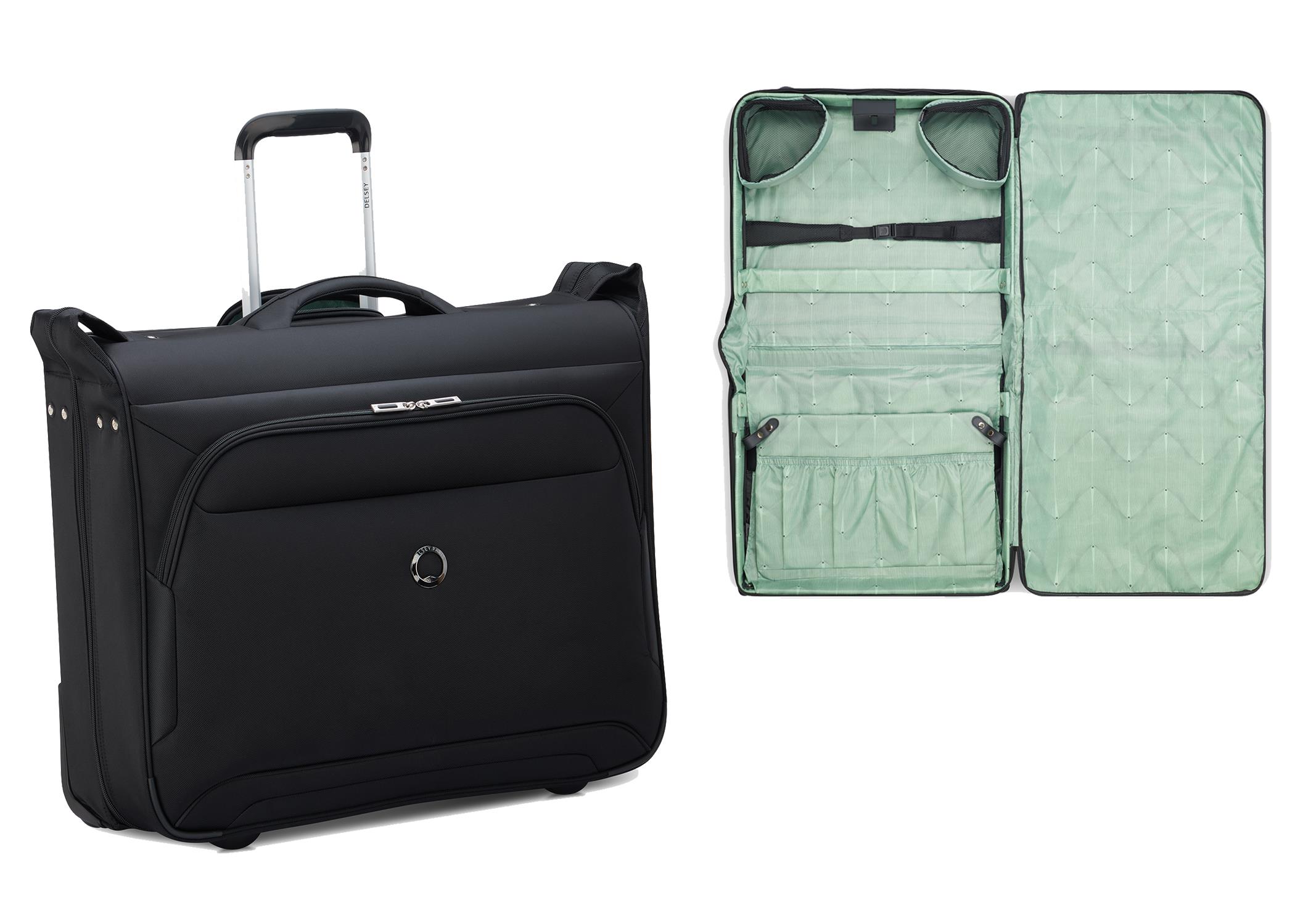 Sky Max 2.0 Softside 2-Wheel Garment Bag - Black