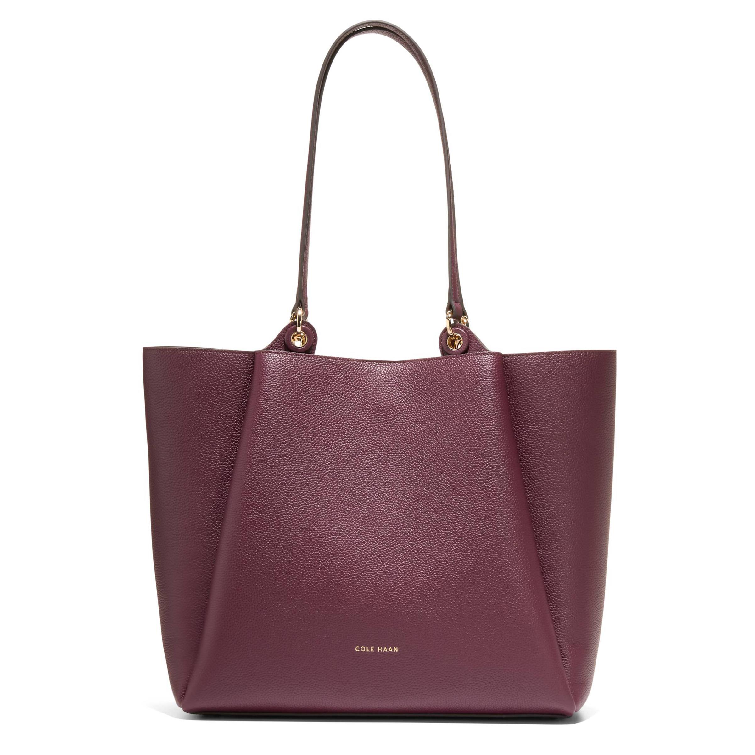 Midtown Medium Tote - Dark Garnet