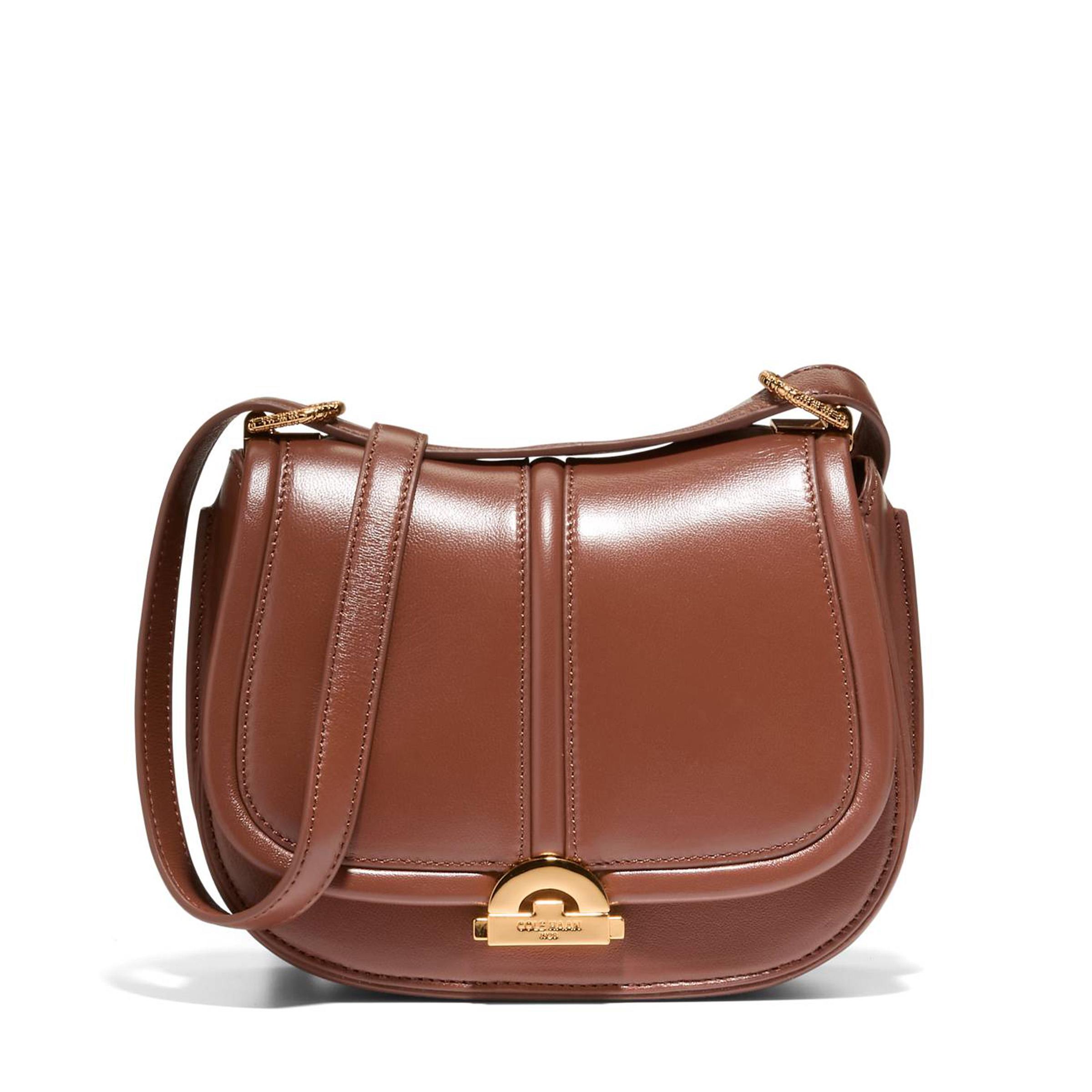 Celenea Saddle Bag - Dark Cuoio