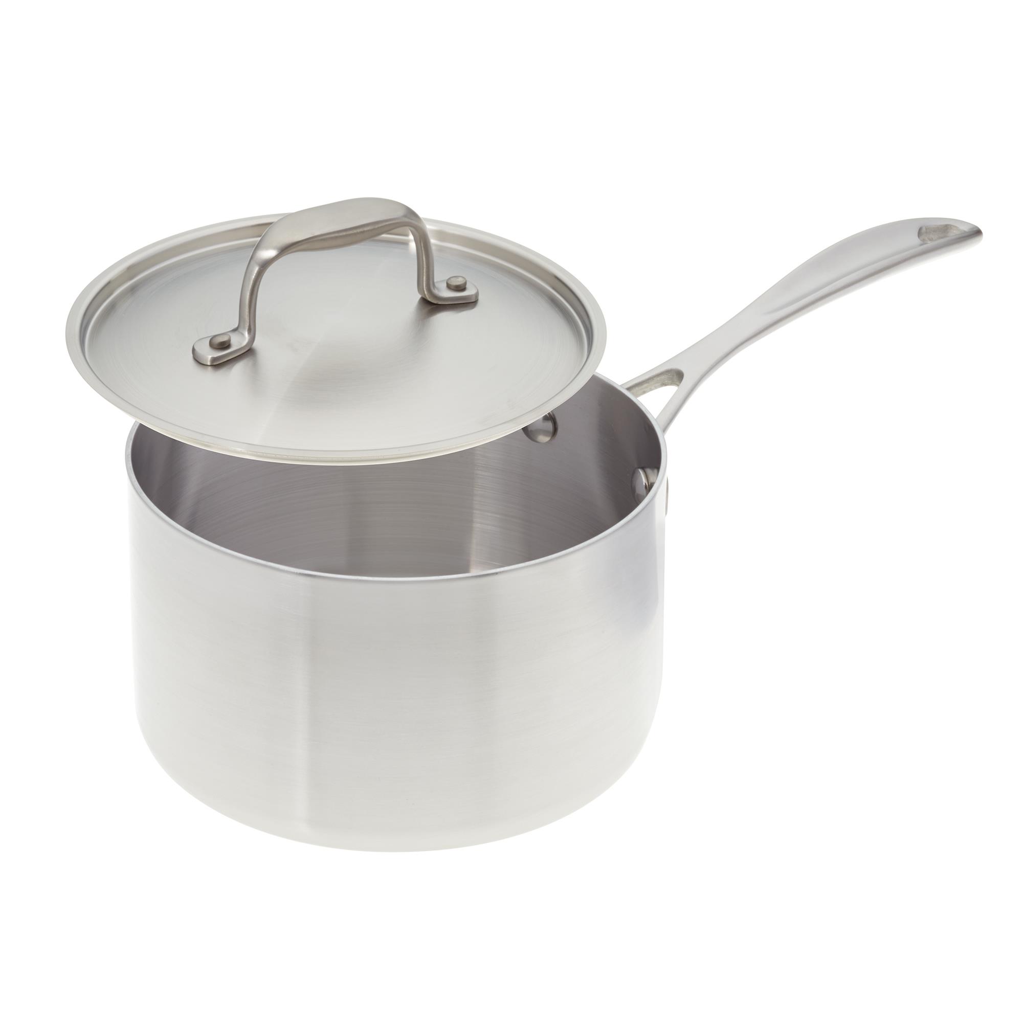 3 Qt. Stainless Steel Saucepan With Cover