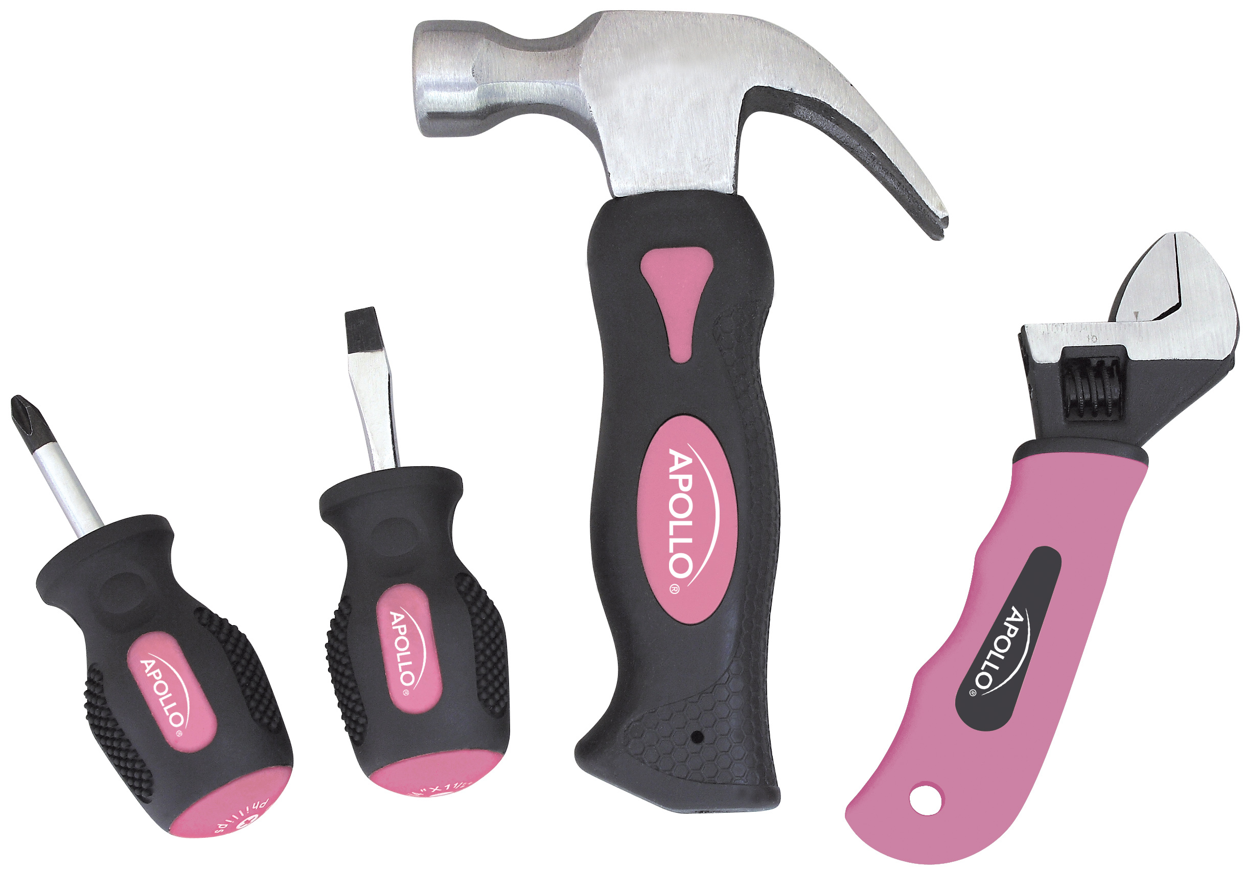 4 Piece Stubby Set - Pink