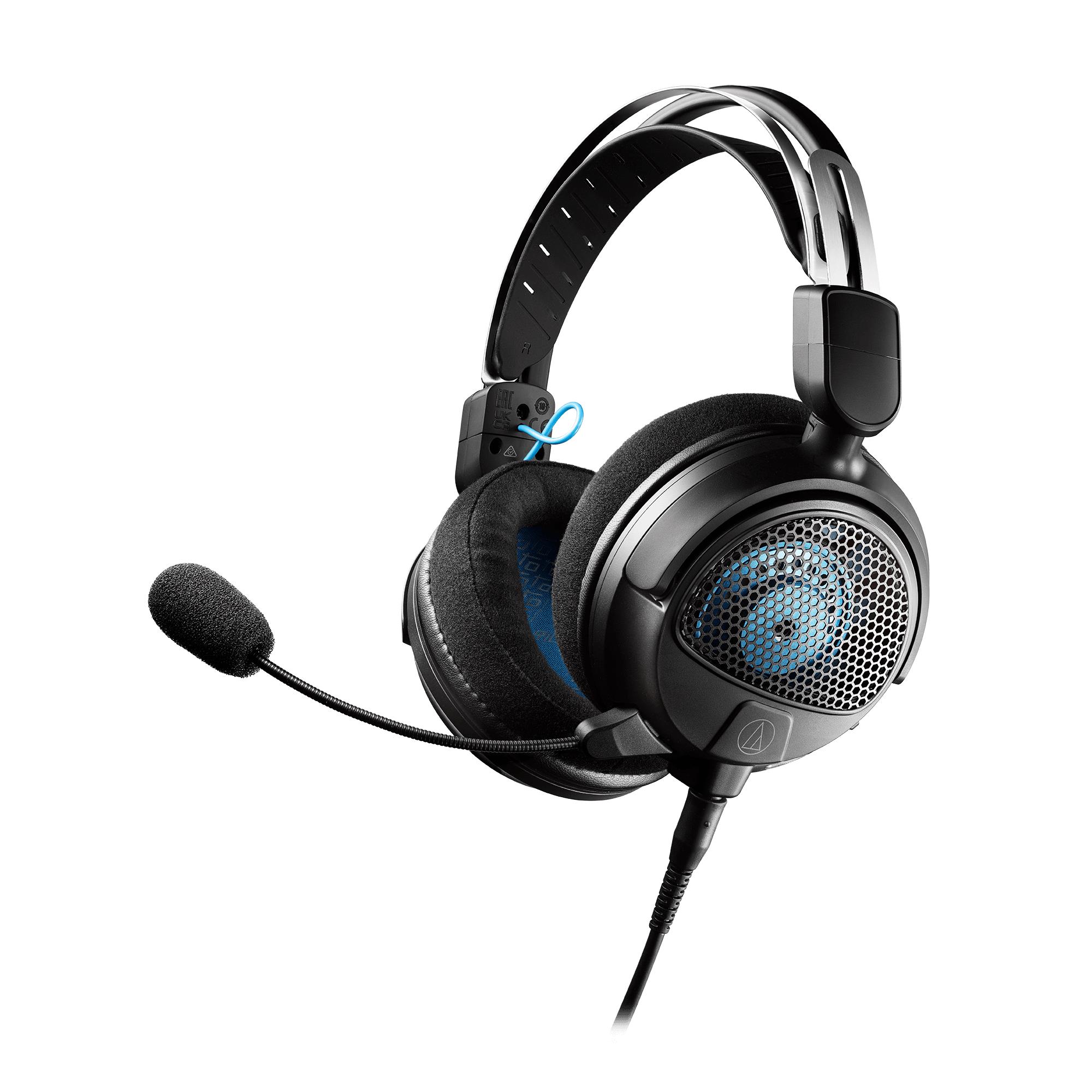 USB High-Fidelity Open-Back Gaming Headset - Black