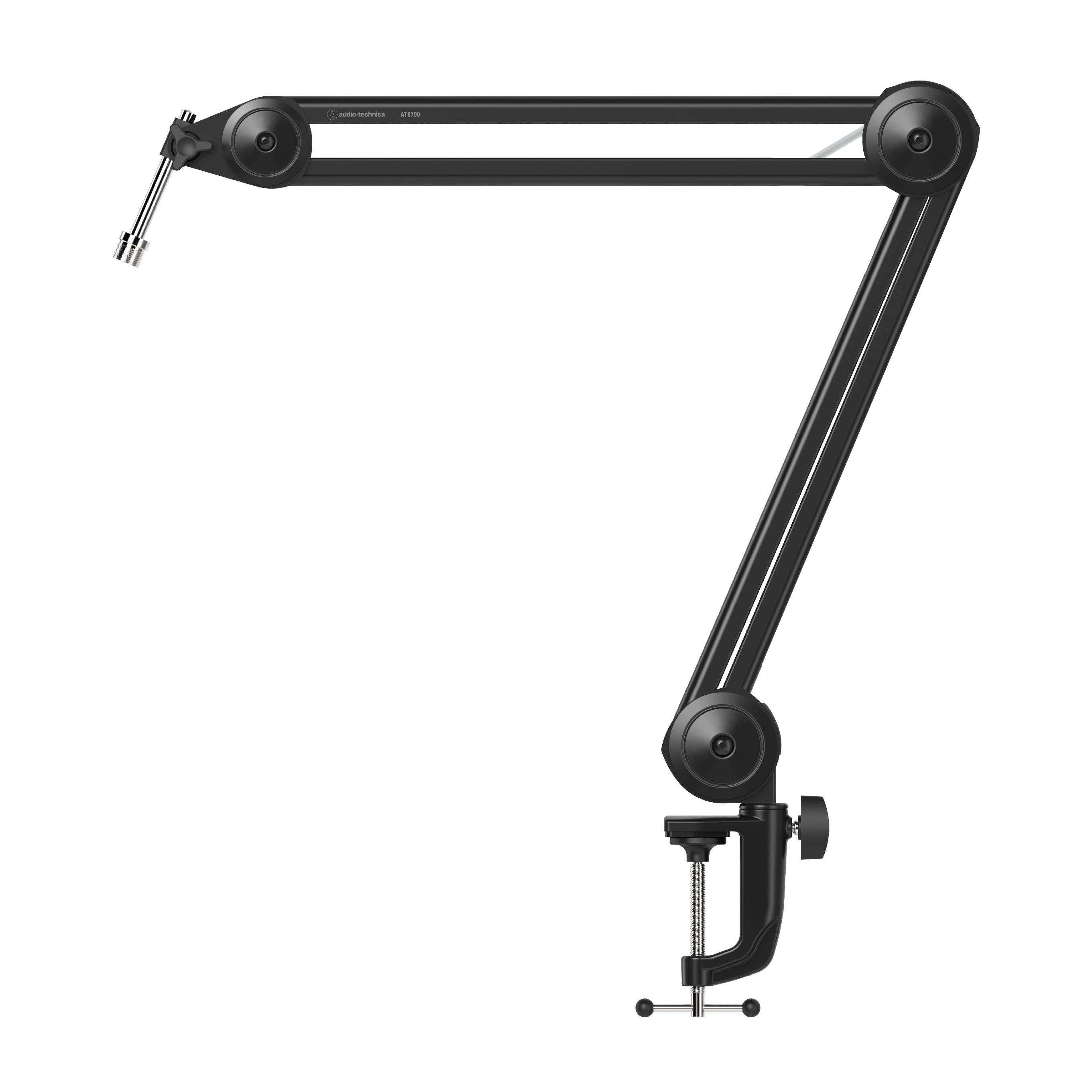 Adjustable Microphone Boom Arm - Black