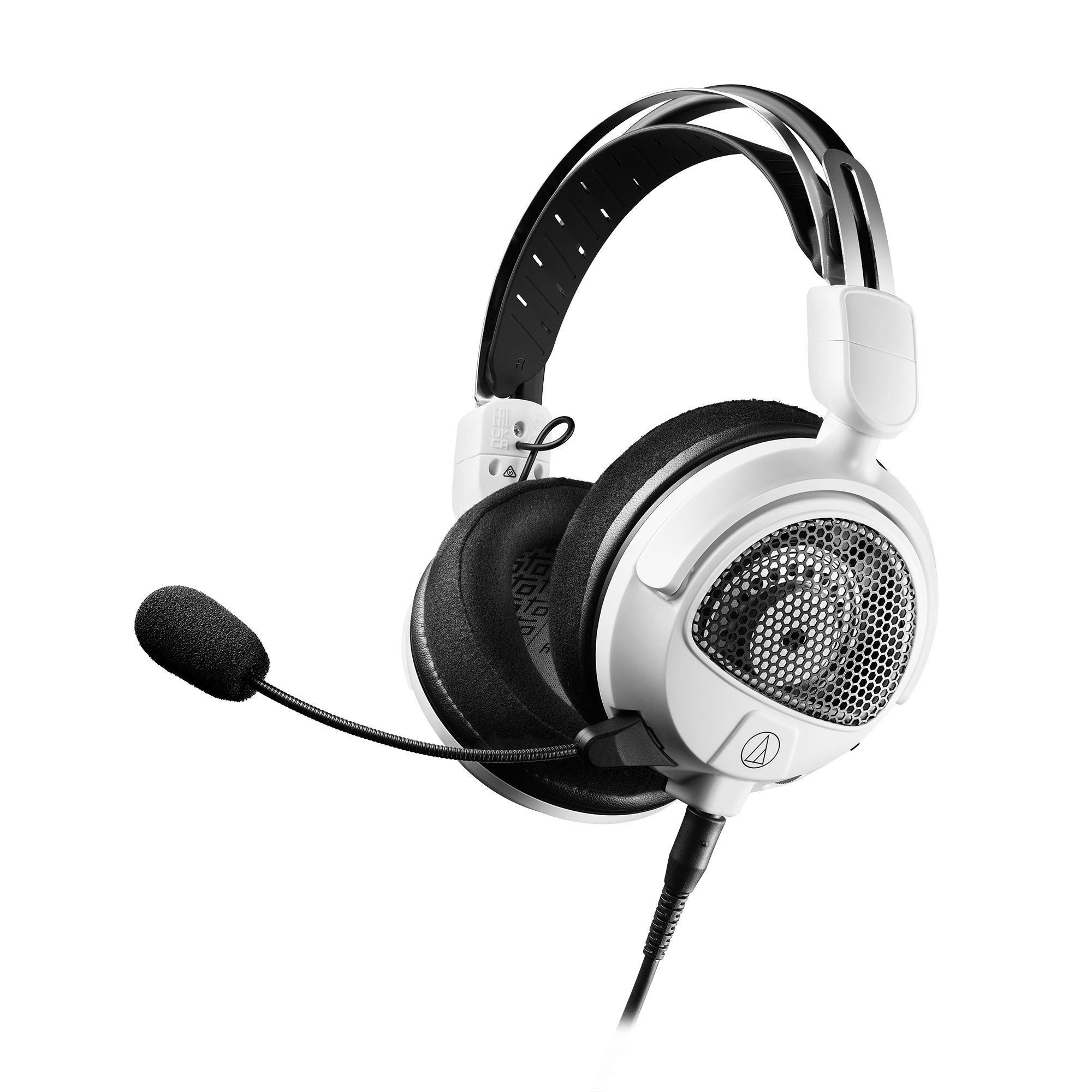USB High-Fidelity Open-Back Gaming Headset - White