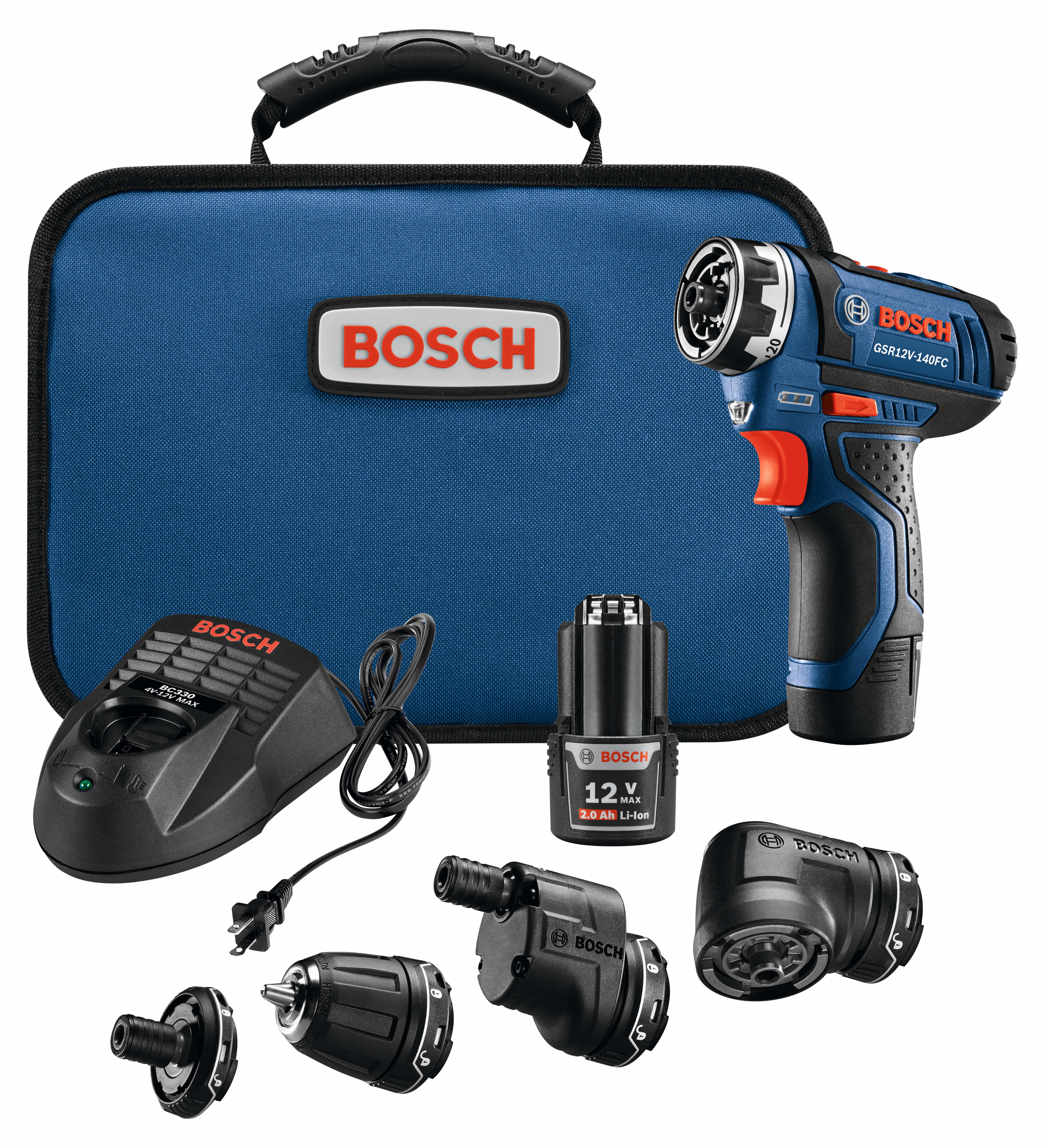Bosch 12v Max 5-in-1 Flexiclick Drill System