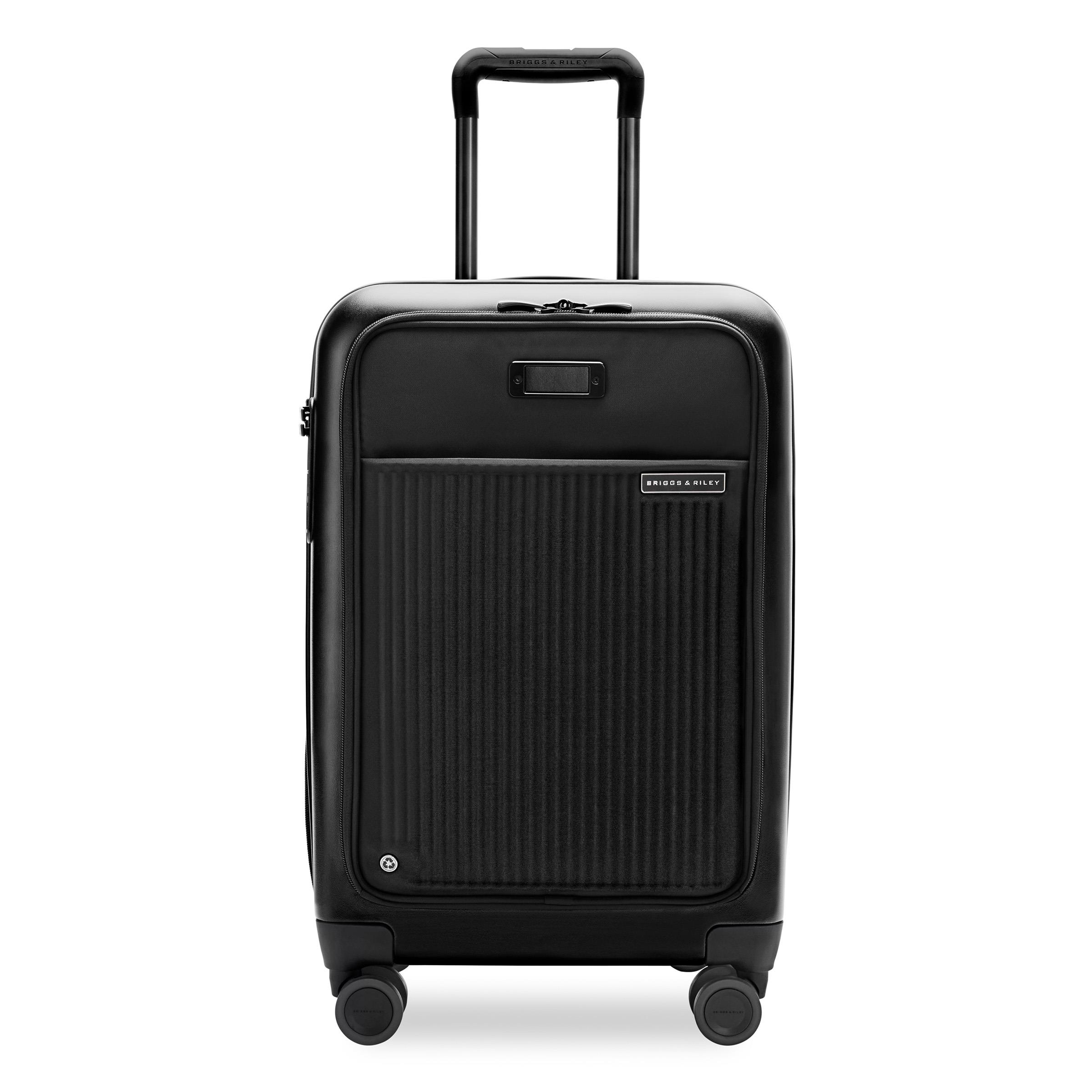 Sympatico 3.0 Essential Front Pocket Carry-On Expandable Spinner - Black