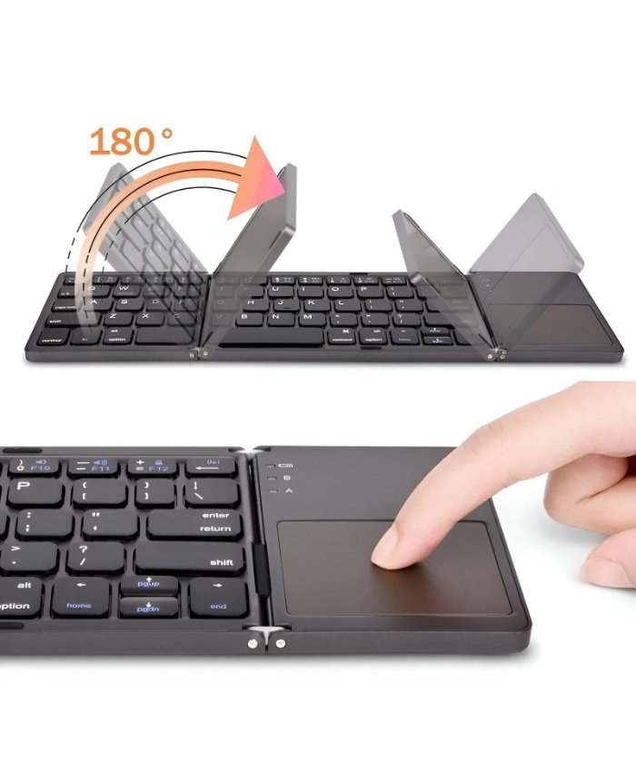 Wireless Folding Bluetooth Keyboard