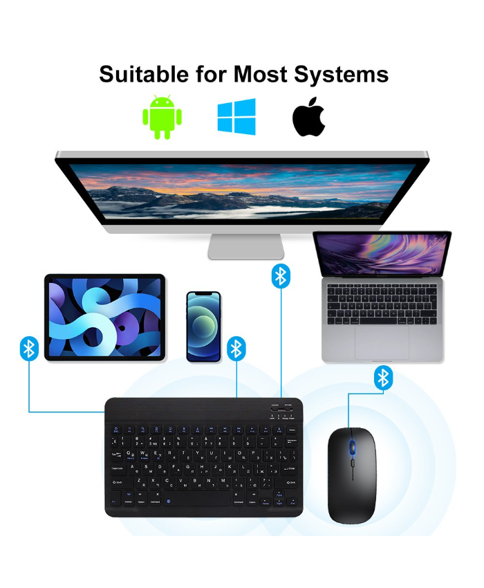 Wireless Bluetooth Keyboard