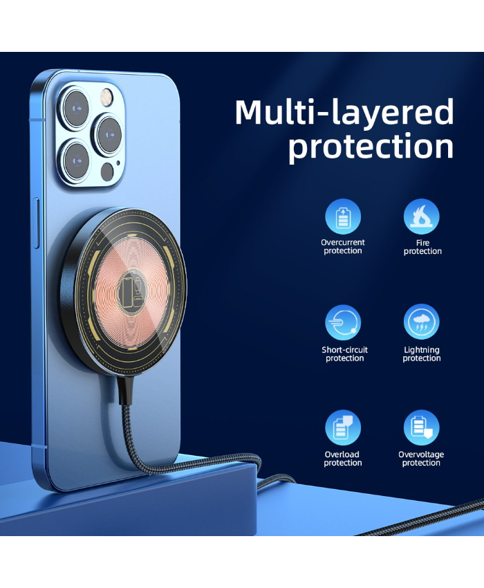 3-in-1 Magnetic Wireless Charger