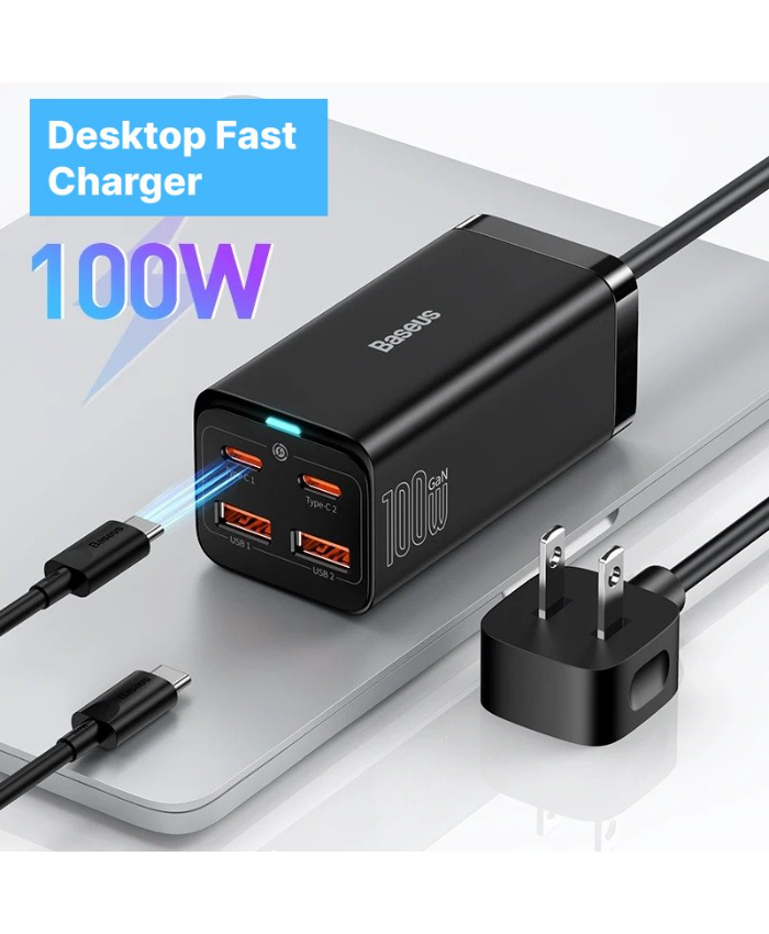 00W GaN Desktop Fast Charger