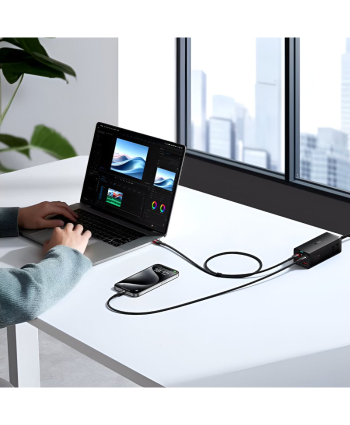 2-Pack 100W USB-C To USB-C Fast Charger