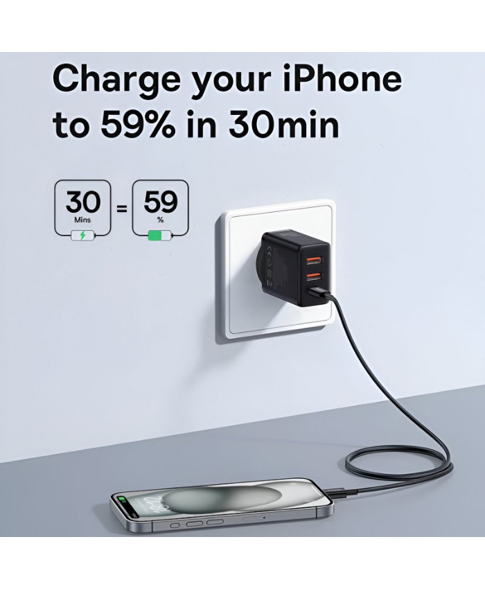30W USB Fast Charger