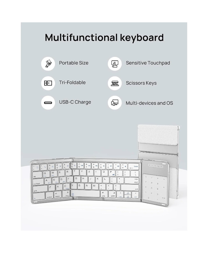 Foldable Wireless Keyboard