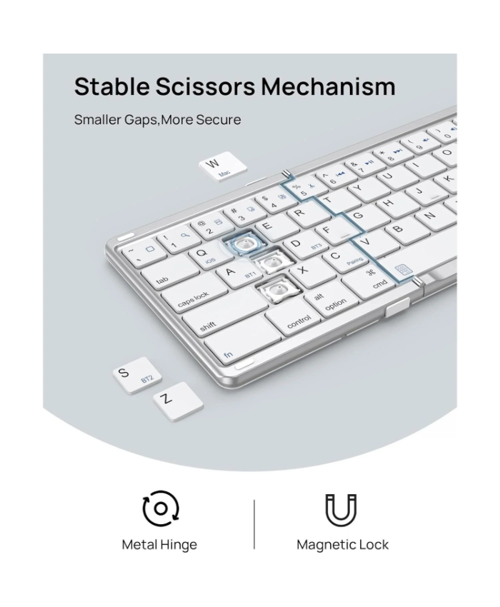 Foldable Wireless Keyboard