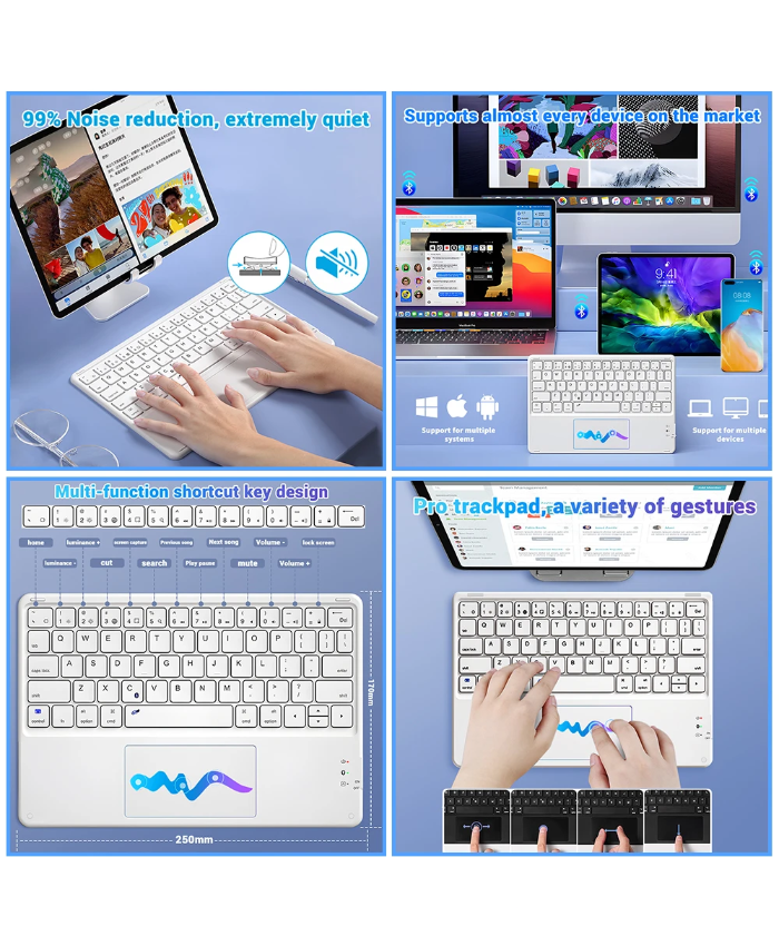 Wireless Bluetooth Keyboard