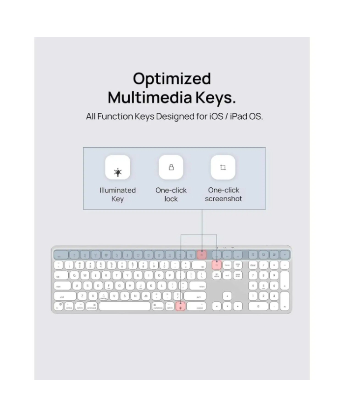 Wireless Bluetooth Keyboard