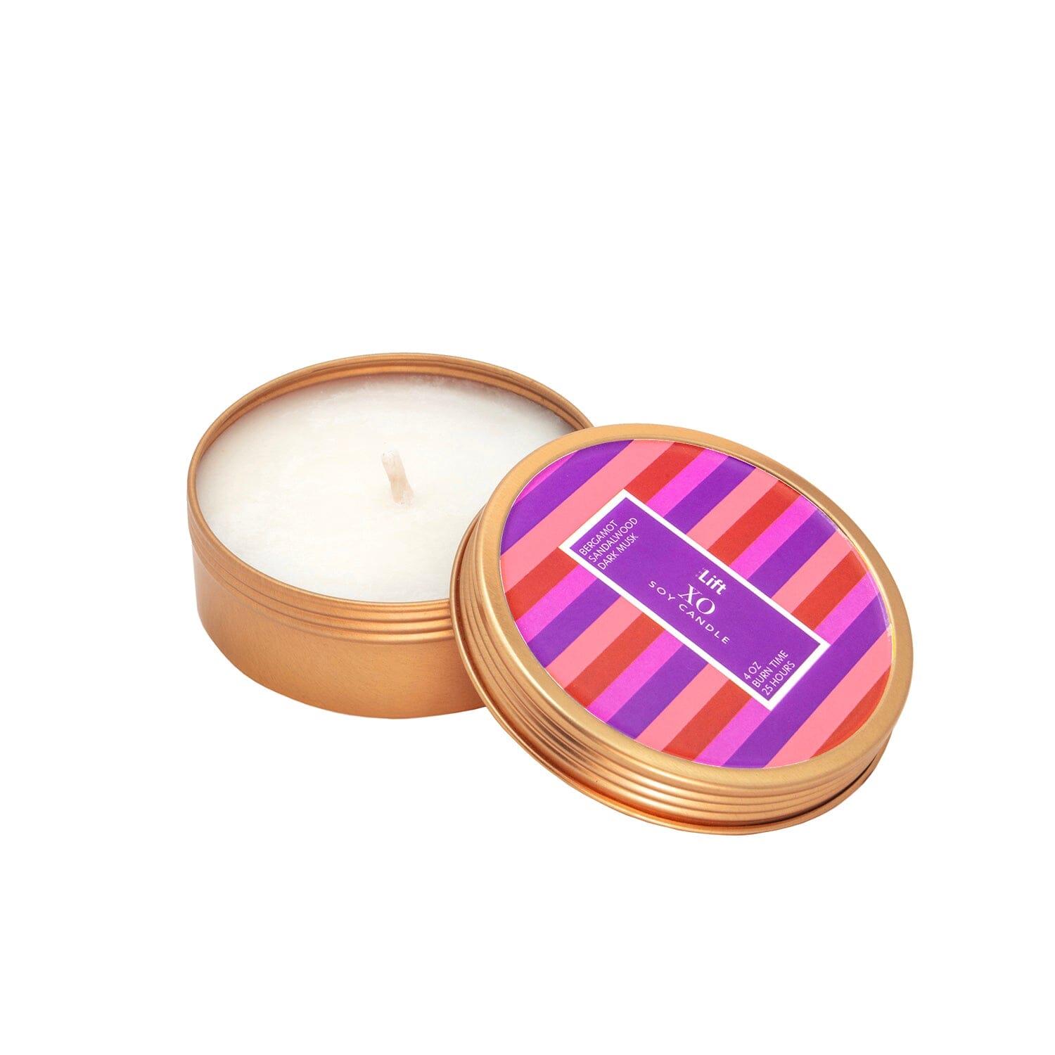 Soy Spark Tin - 4 Ounce - XO