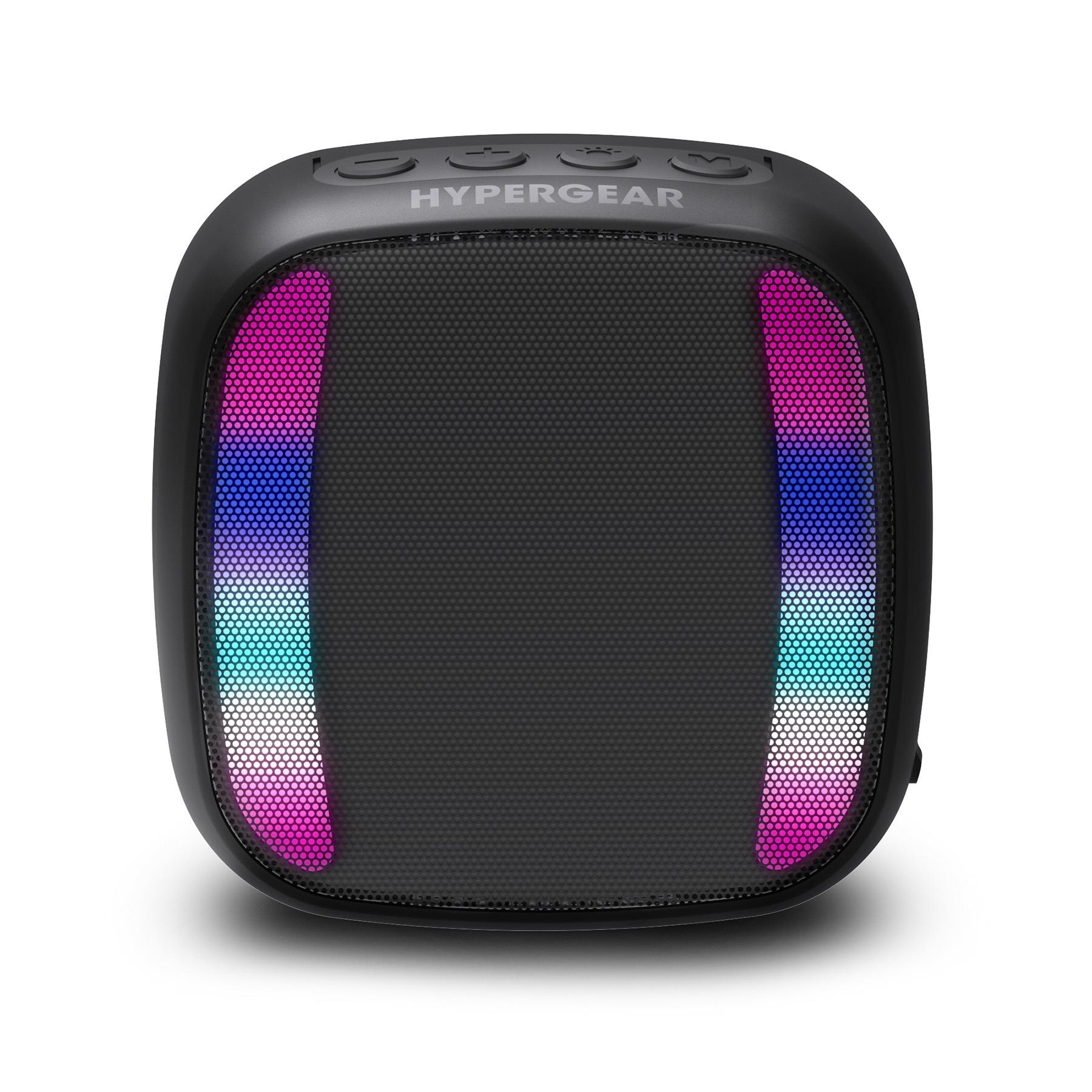 HyperGear Spin Cycle Wireless LED Handlebar Speaker - Black