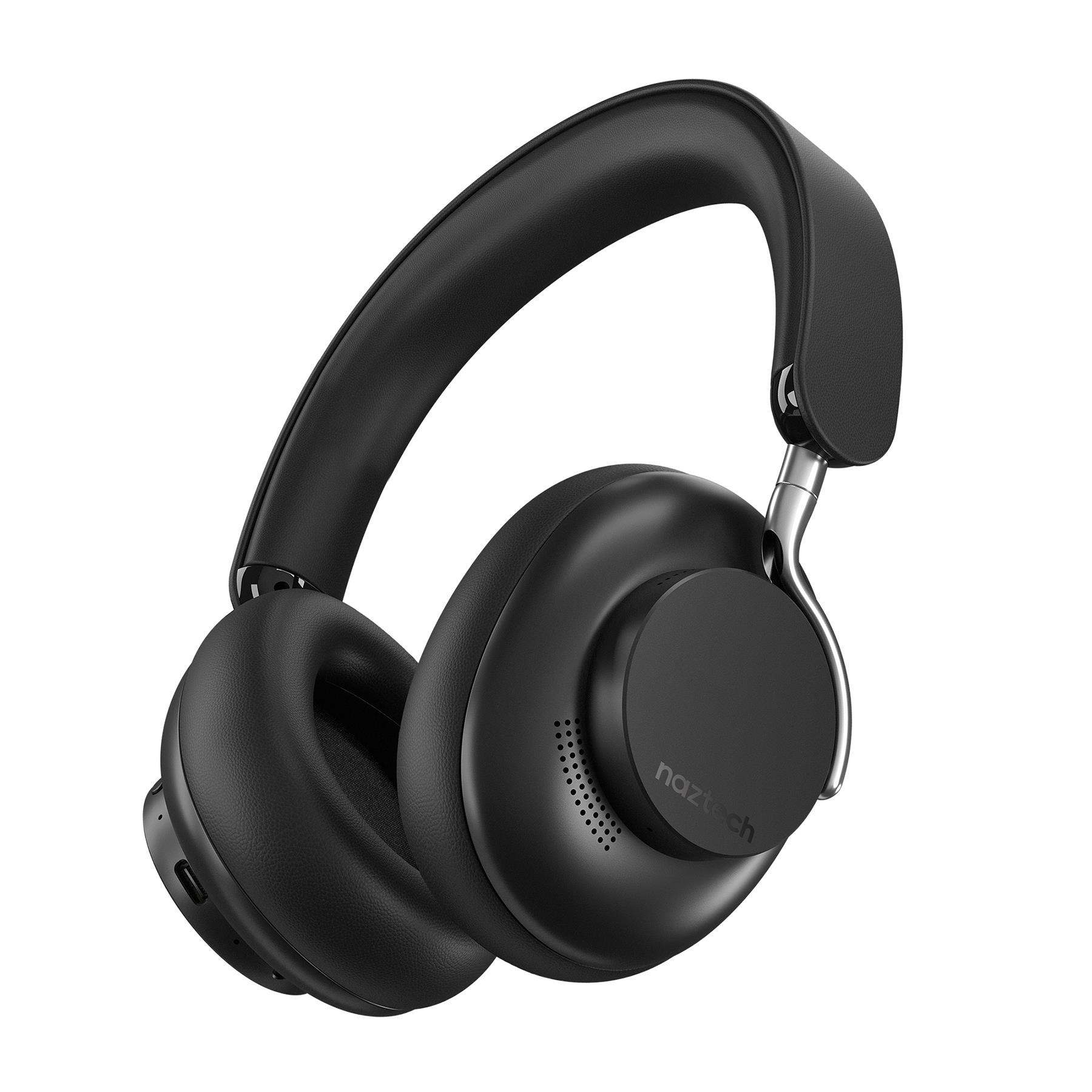 Naztech Aura 360 Active Noise Cancelling Wireless Headphone - Midnight